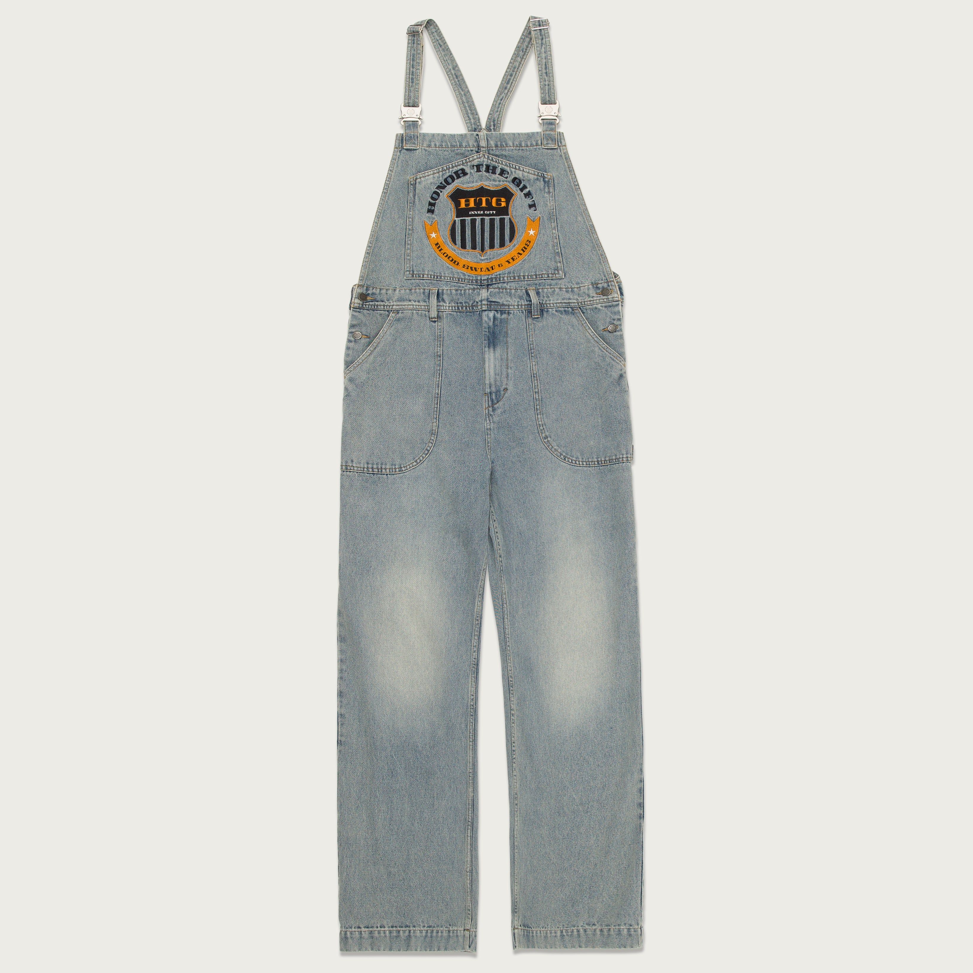 Workman Overall - Lt Indigo sold by Honor the Gift