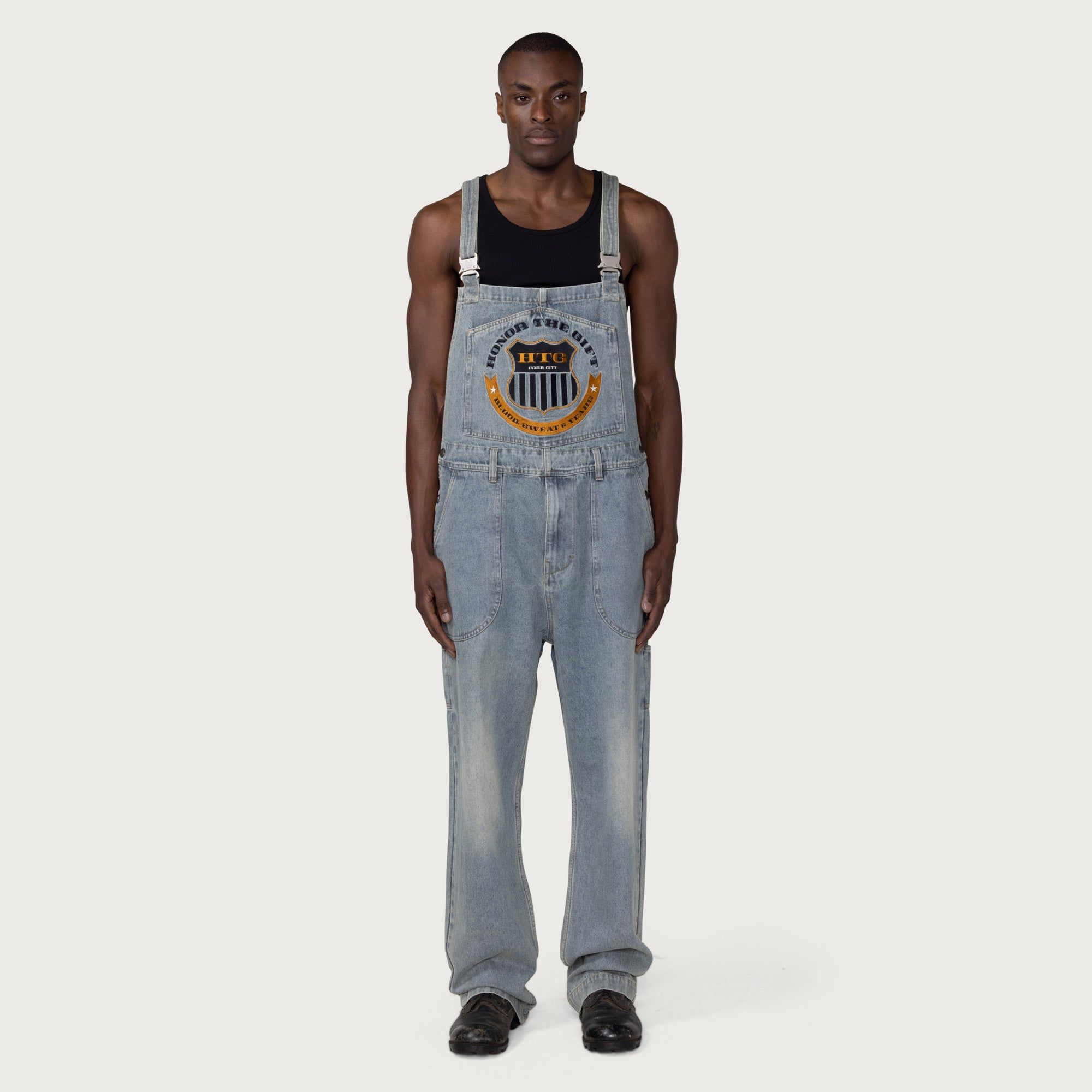 Workman Overall - Lt Indigo sold by Honor the Gift product image thumbnail 3