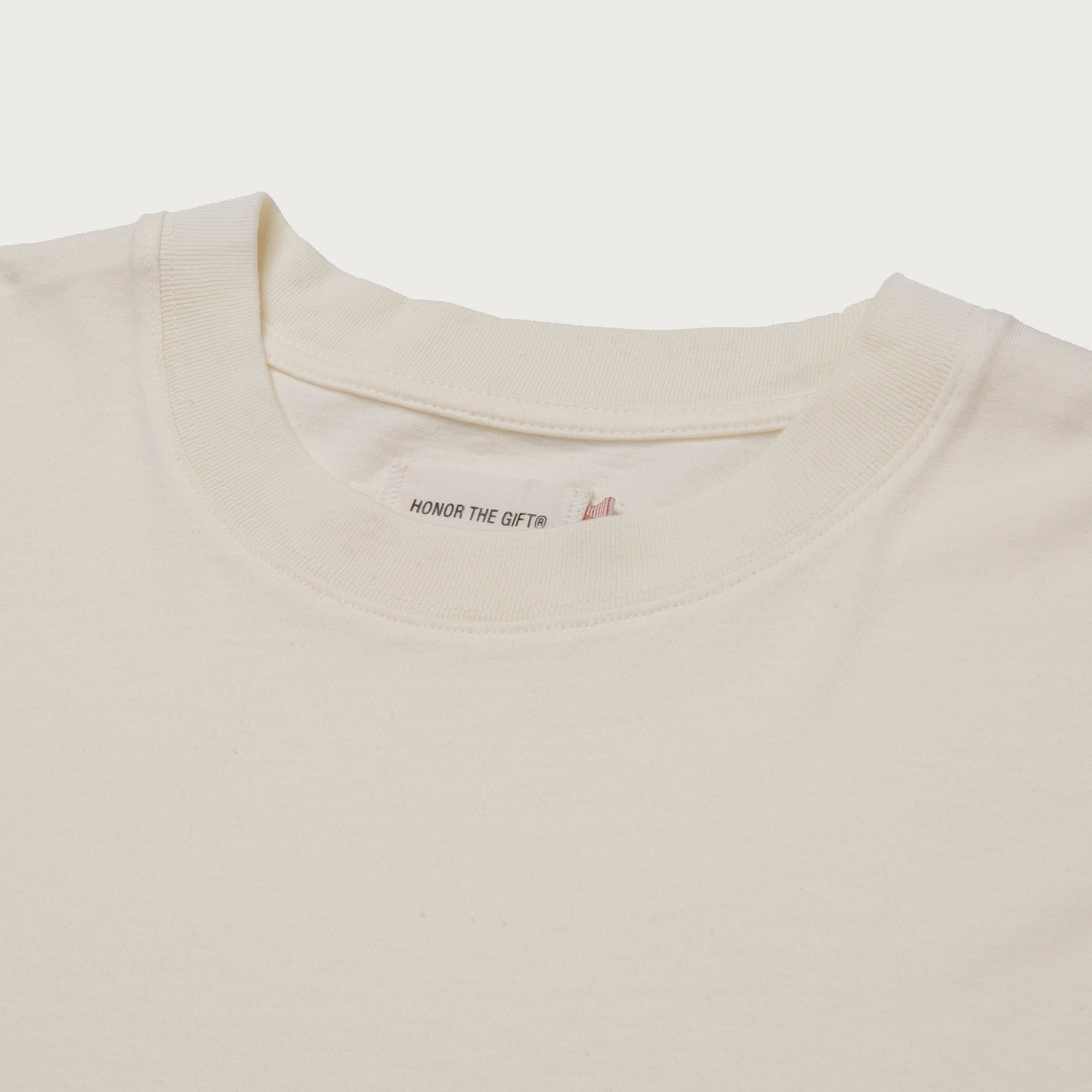 Crest Box T-Shirt - Bone sold by Honor the Gift product image thumbnail 4