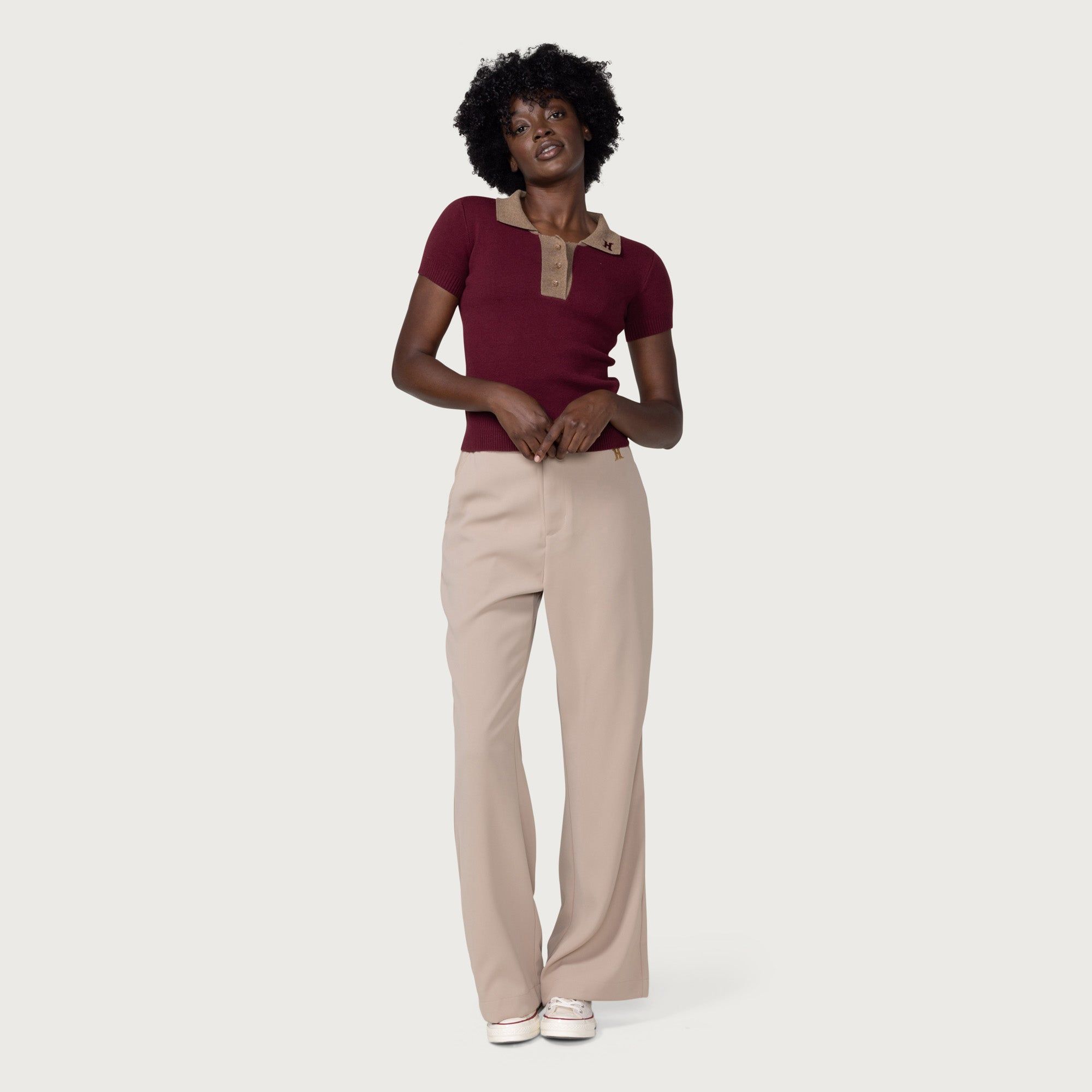 Womens Bell Trouser - Tan sold by Honor the Gift product image thumbnail 2
