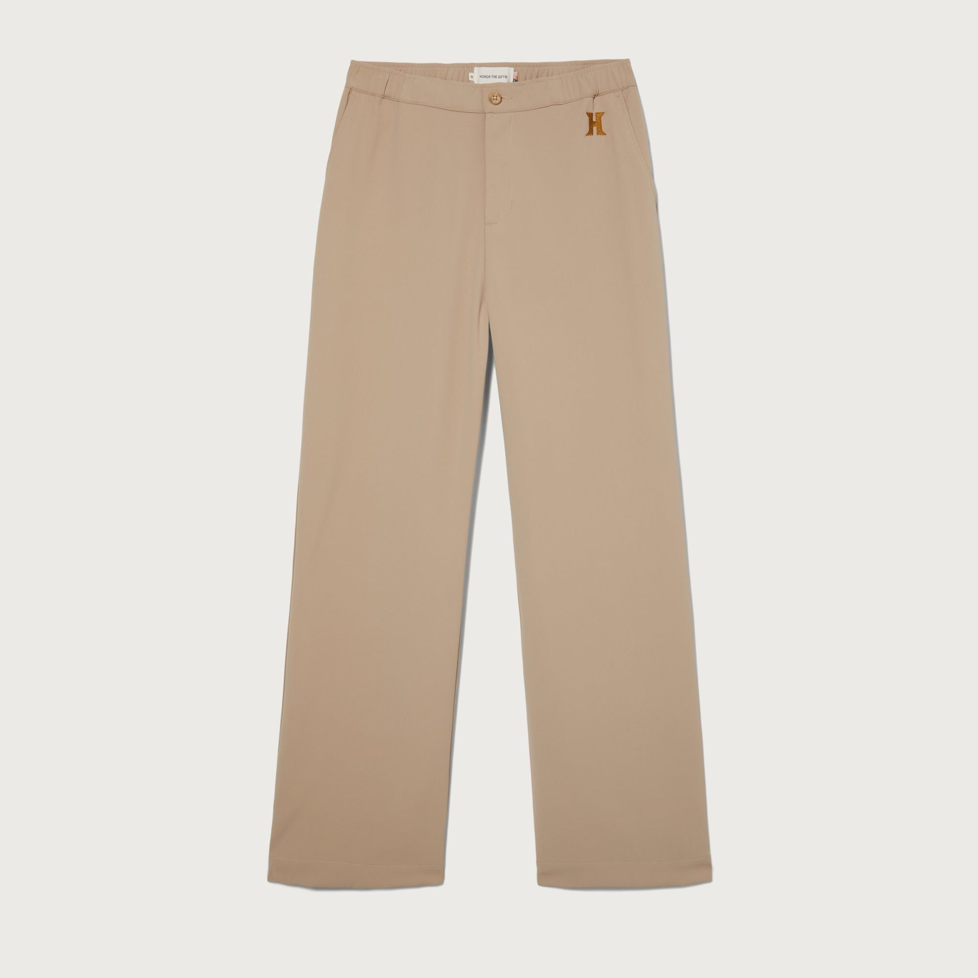 Womens Bell Trouser - Tan sold by Honor the Gift