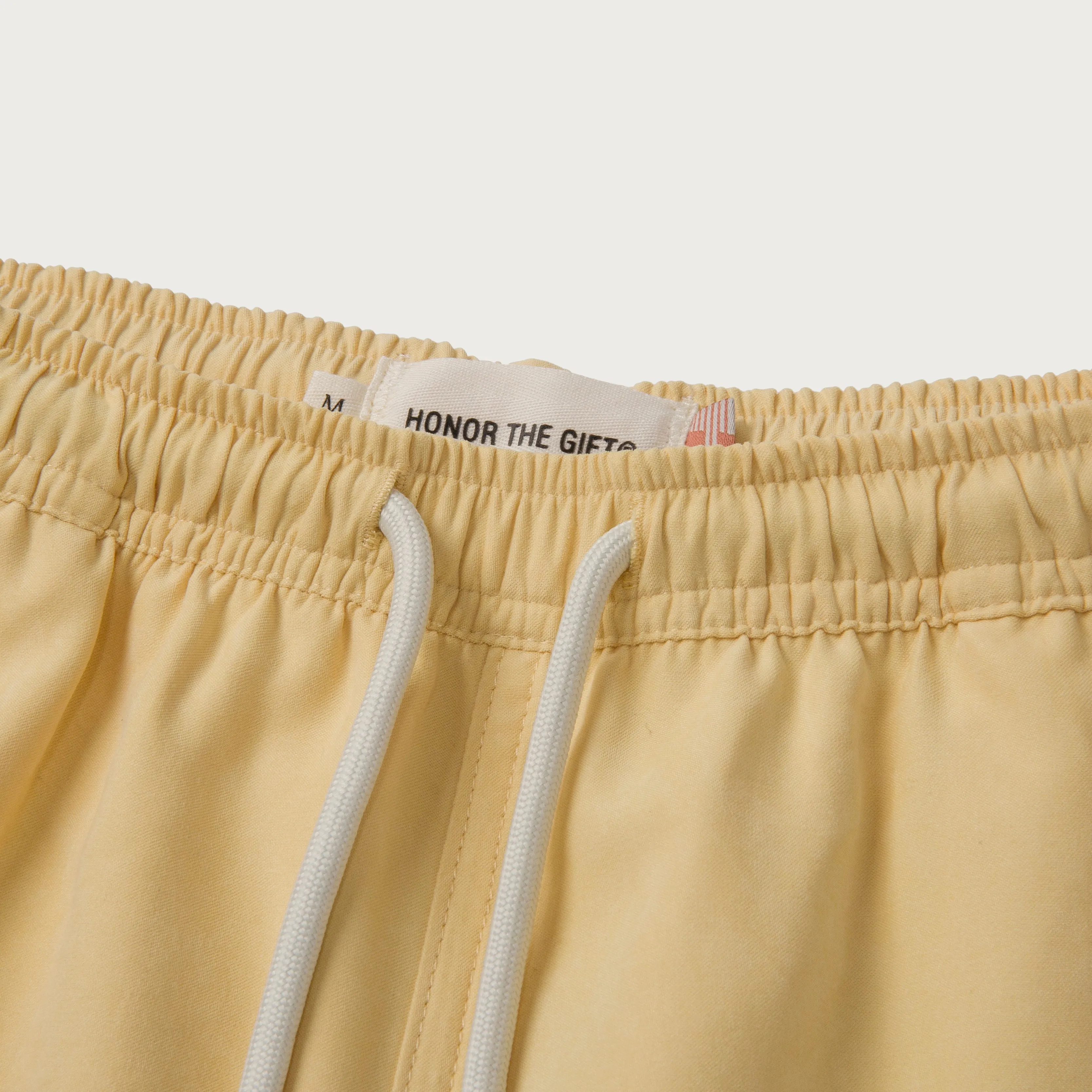Brushed Poly Track Short - Bone sold by Honor the Gift product image thumbnail 4