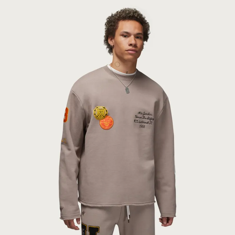Jordan x HTG® Crewneck - Stone made by Honor the Gift