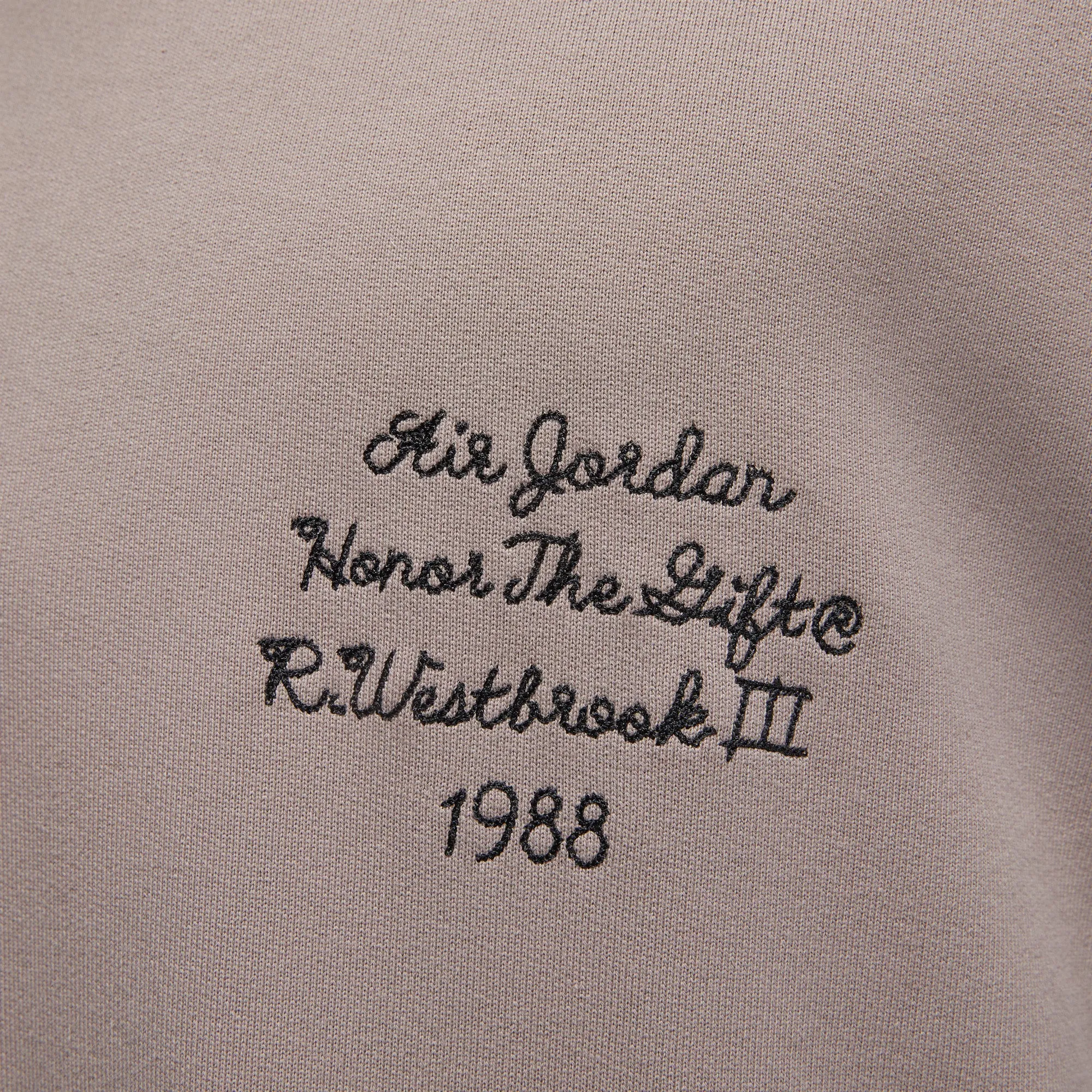 Jordan x HTG® Crewneck - Stone sold by Honor the Gift product image thumbnail 4
