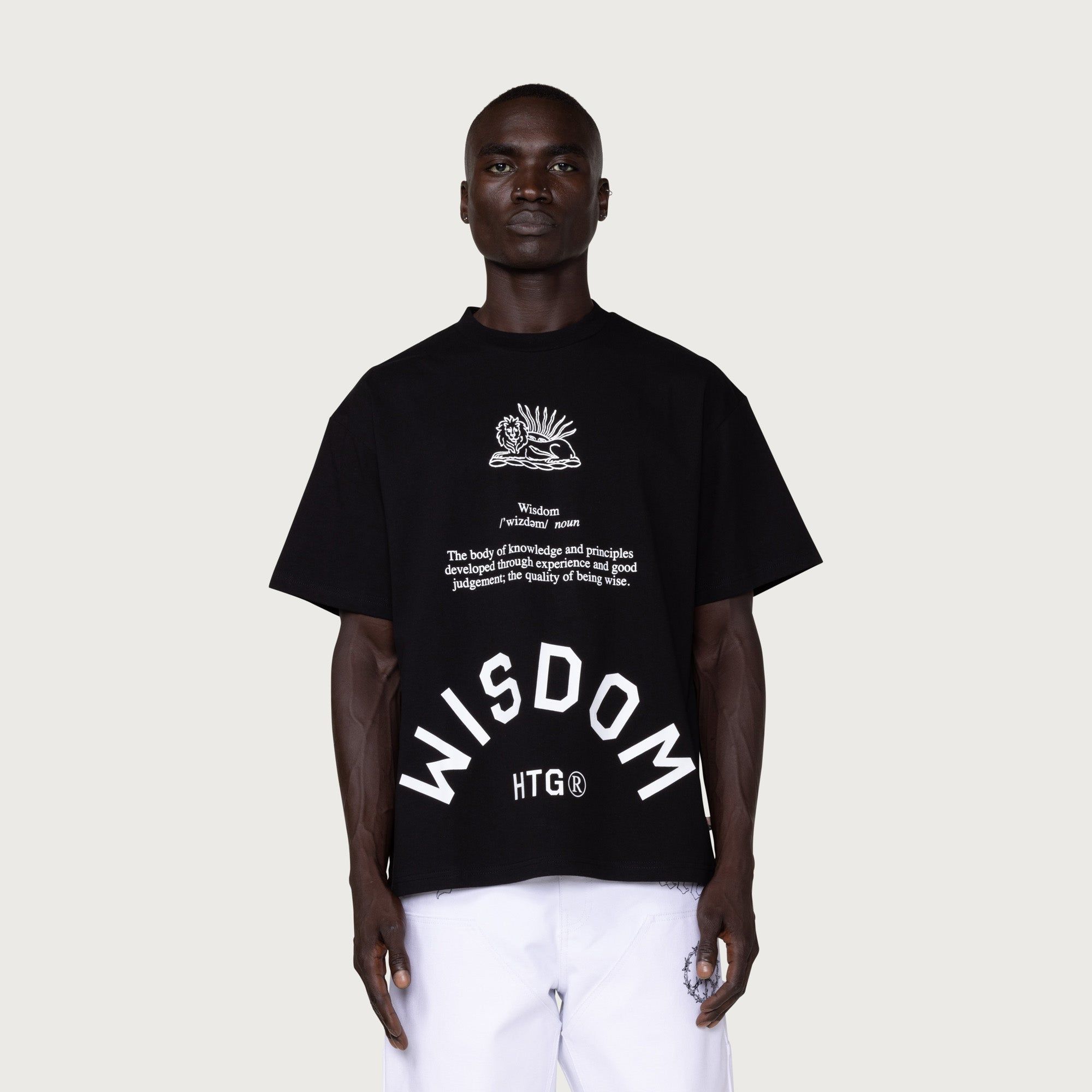 HTG® Wisdom T-Shirt - Black sold by Honor the Gift product image thumbnail 8