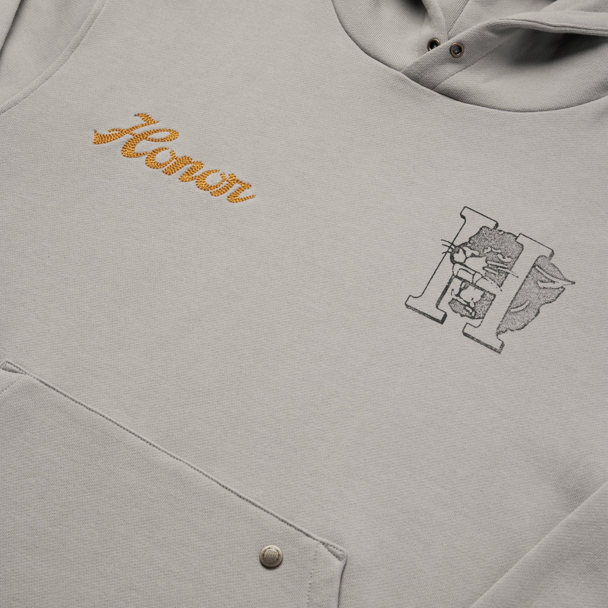 Mascot Hoodie - Grey sold by Honor the Gift product image thumbnail 4