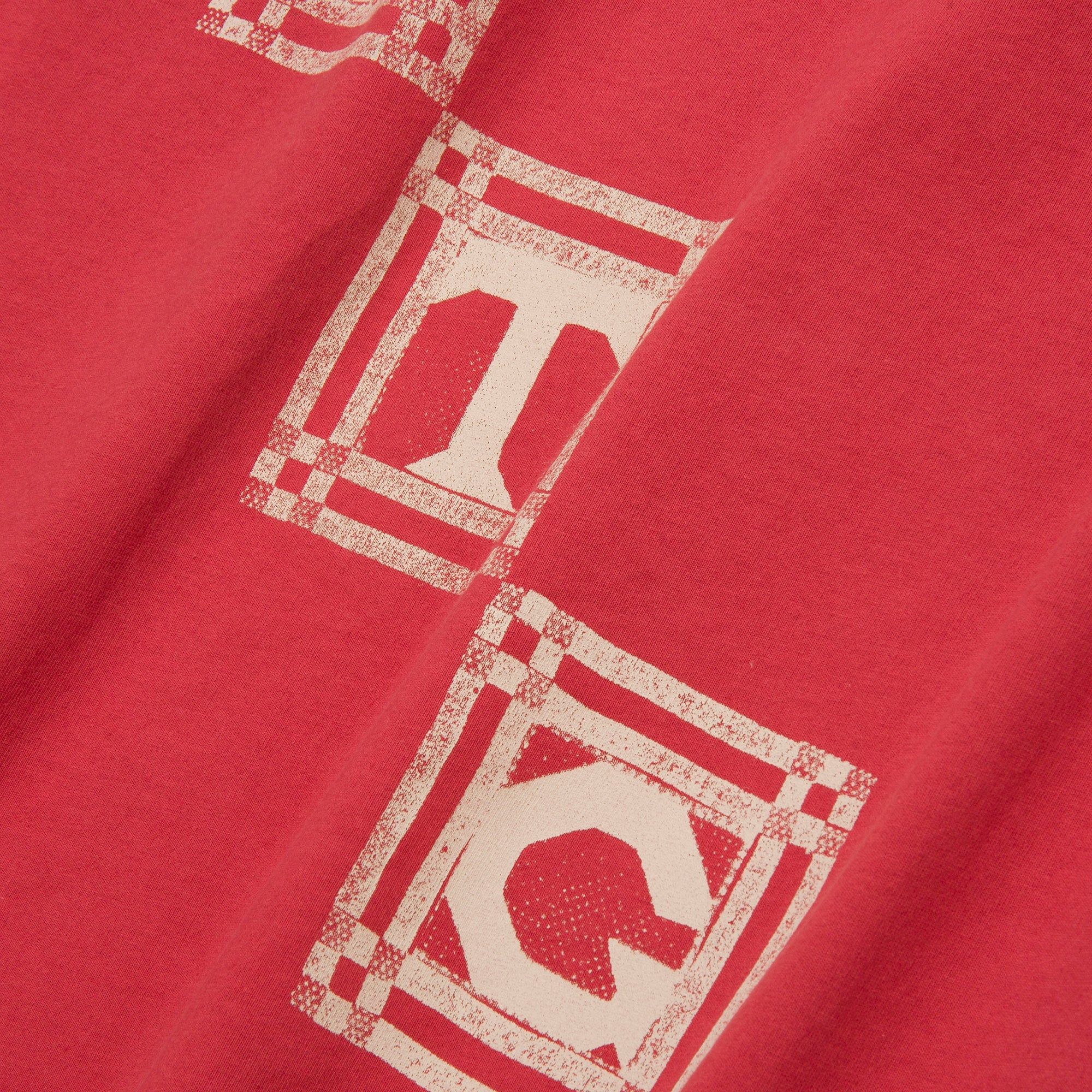 Quilt T-Shirt - Crimson sold by Honor the Gift product image thumbnail 4