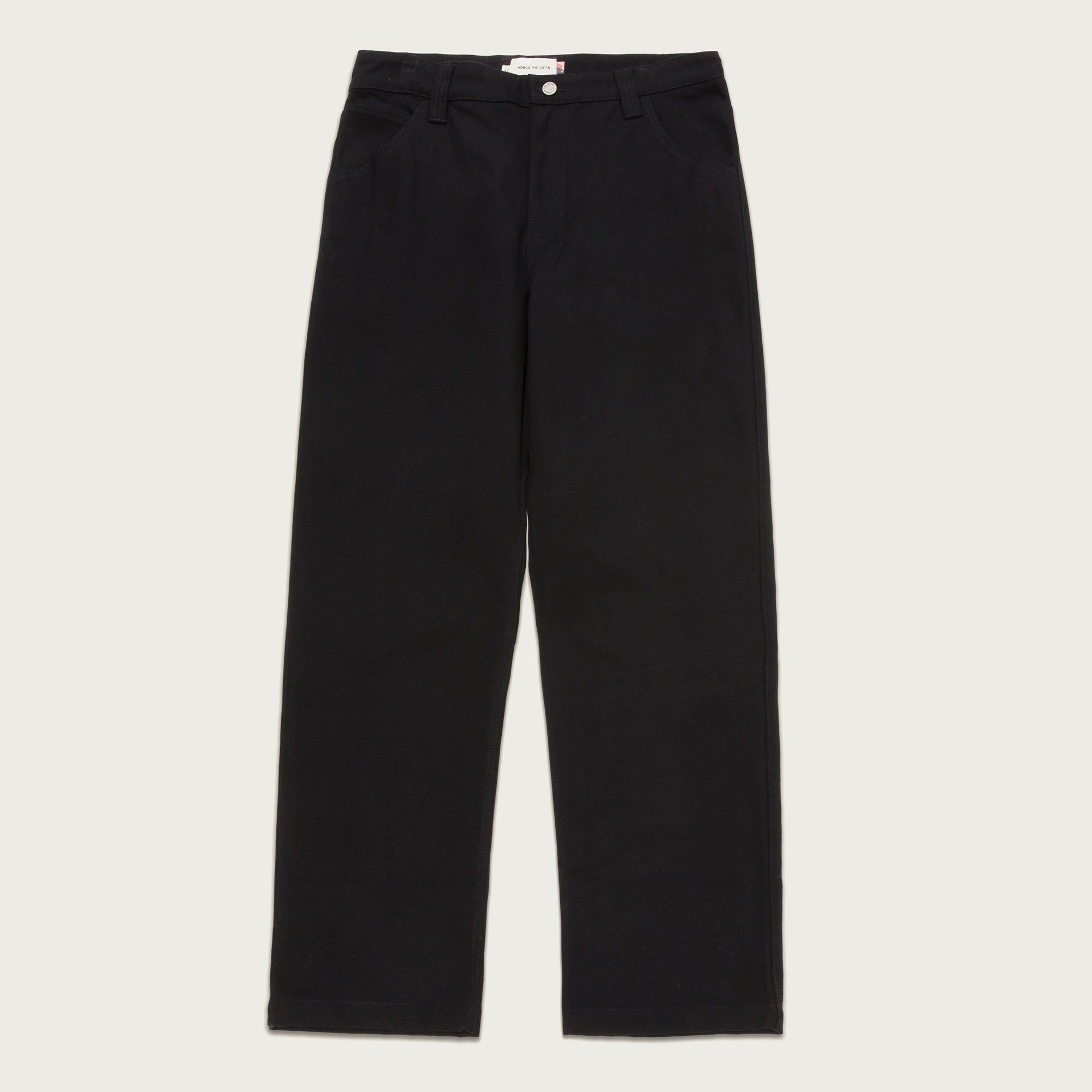 Fairfax Twill Pant - Black sold by Honor the Gift