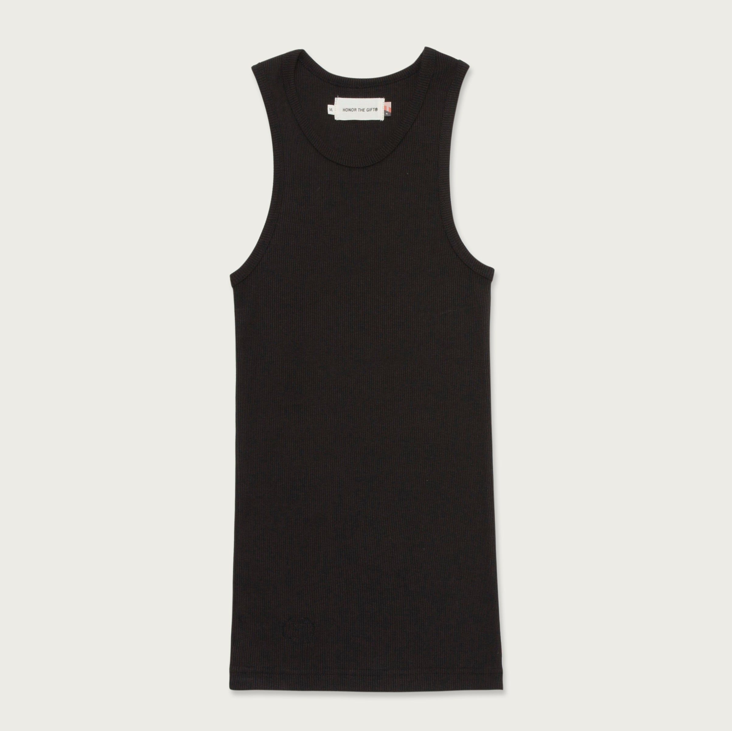 Crest Tank - Black sold by Honor the Gift