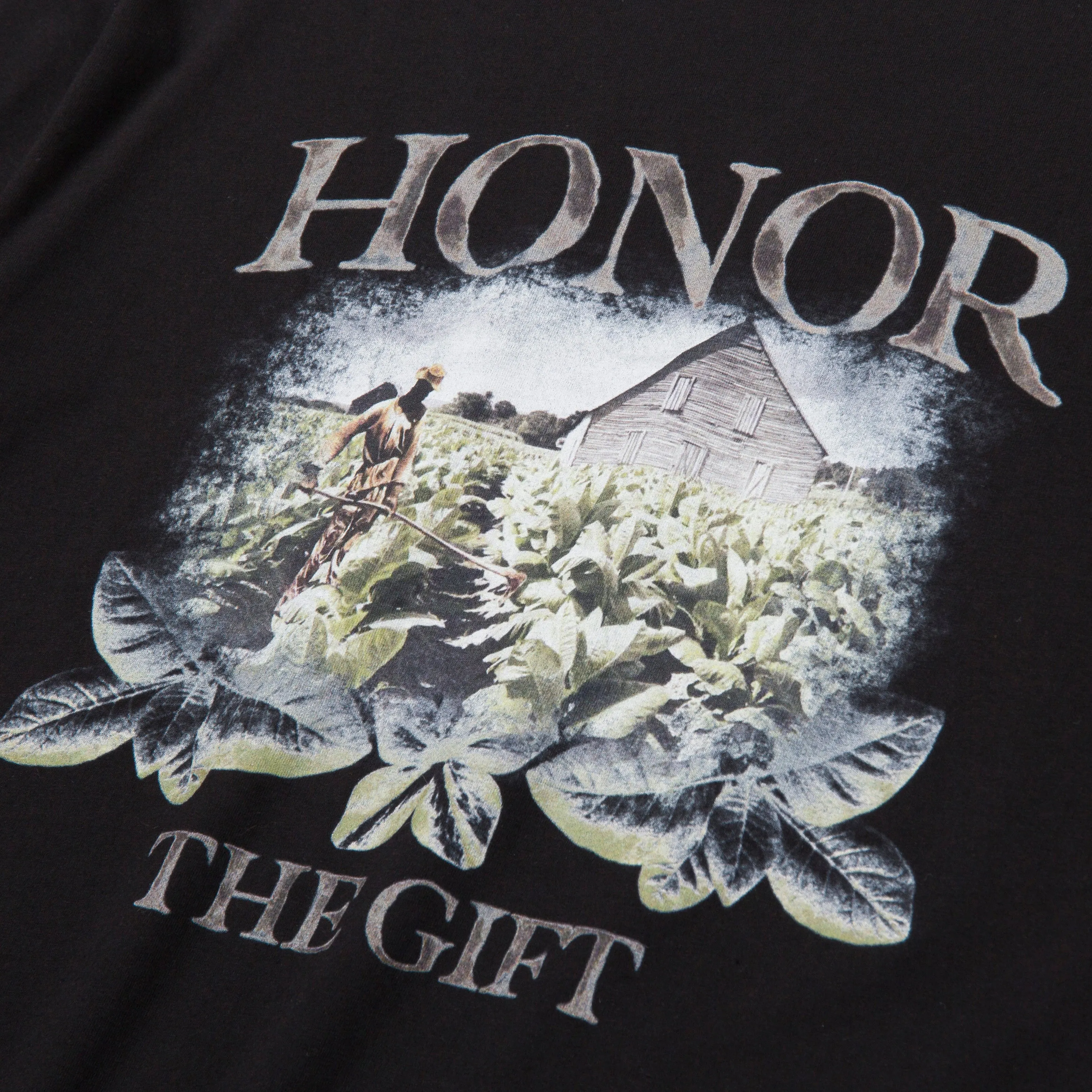 Tobacco Field T-Shirt - Black sold by Honor the Gift product image thumbnail 4