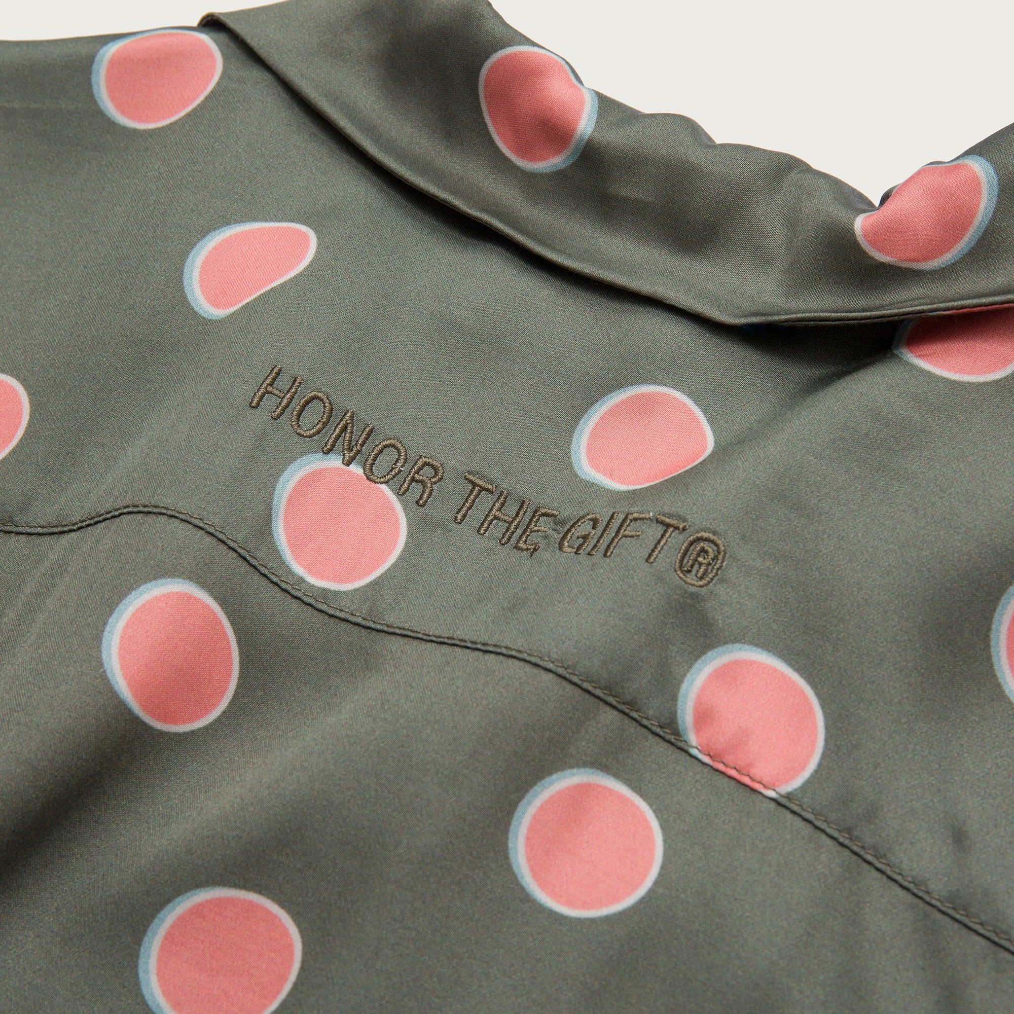Century Camp Button Up - Green Polkadot sold by Honor the Gift product image thumbnail 8