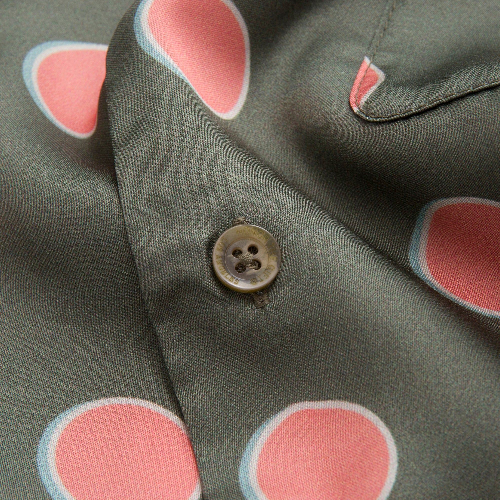 Century Camp Button Up - Green Polkadot sold by Honor the Gift product image thumbnail 3