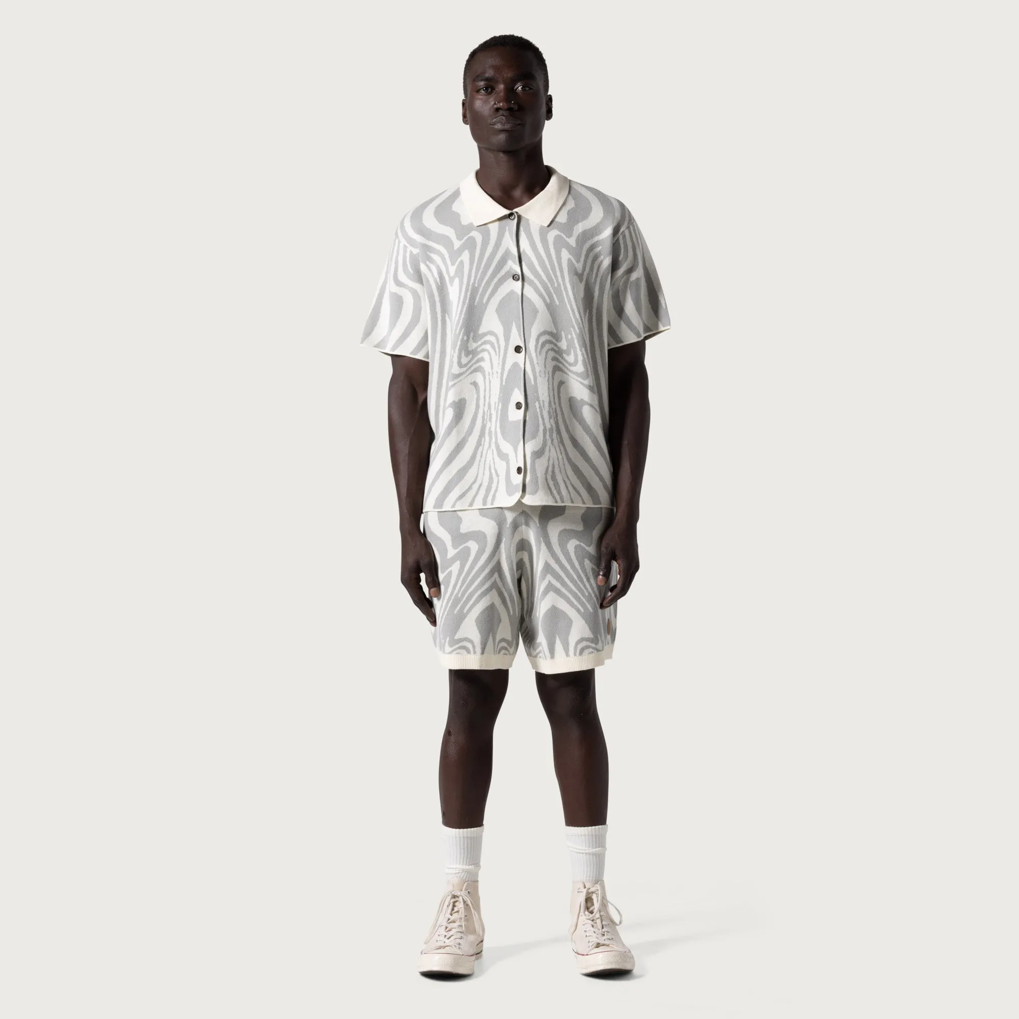 Dazed Knit Short - Bone sold by Honor the Gift product image thumbnail 3