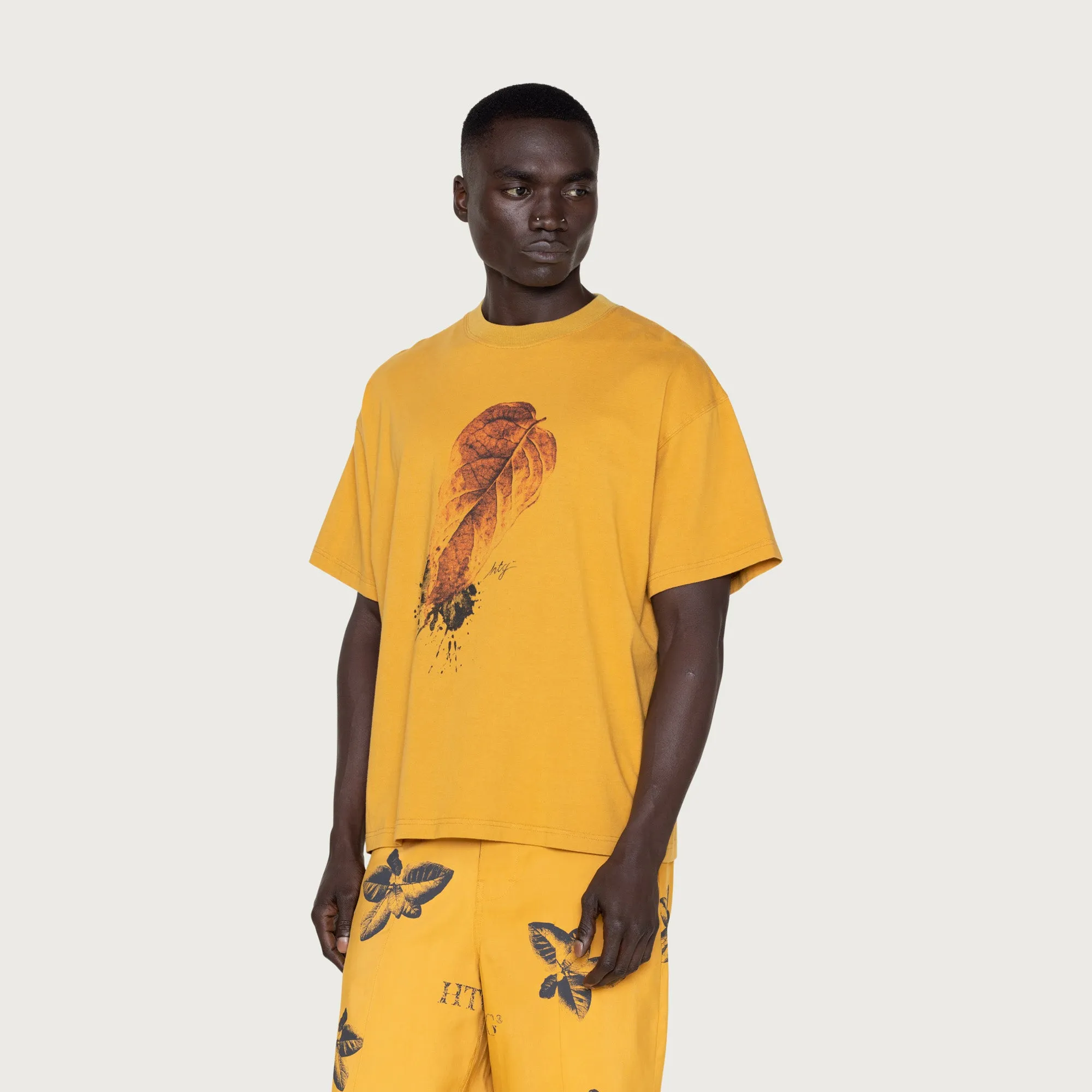 HTG® Leaf T-Shirt - Mustard sold by Honor the Gift product image thumbnail 5