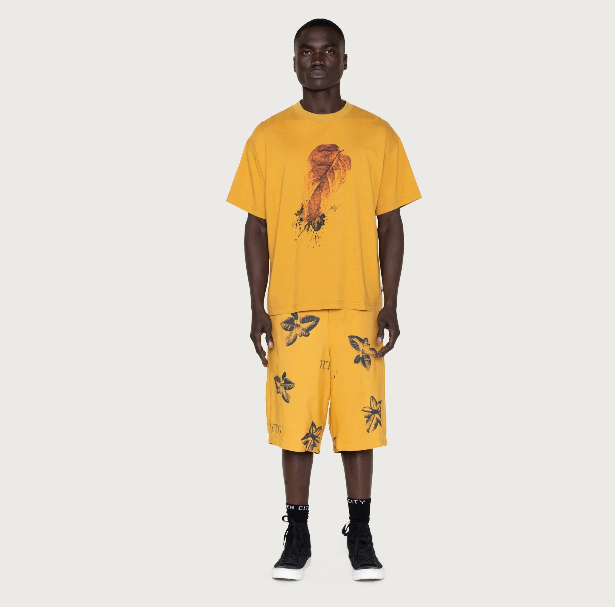 HTG® Leaf T-Shirt - Mustard sold by Honor the Gift product image thumbnail 4