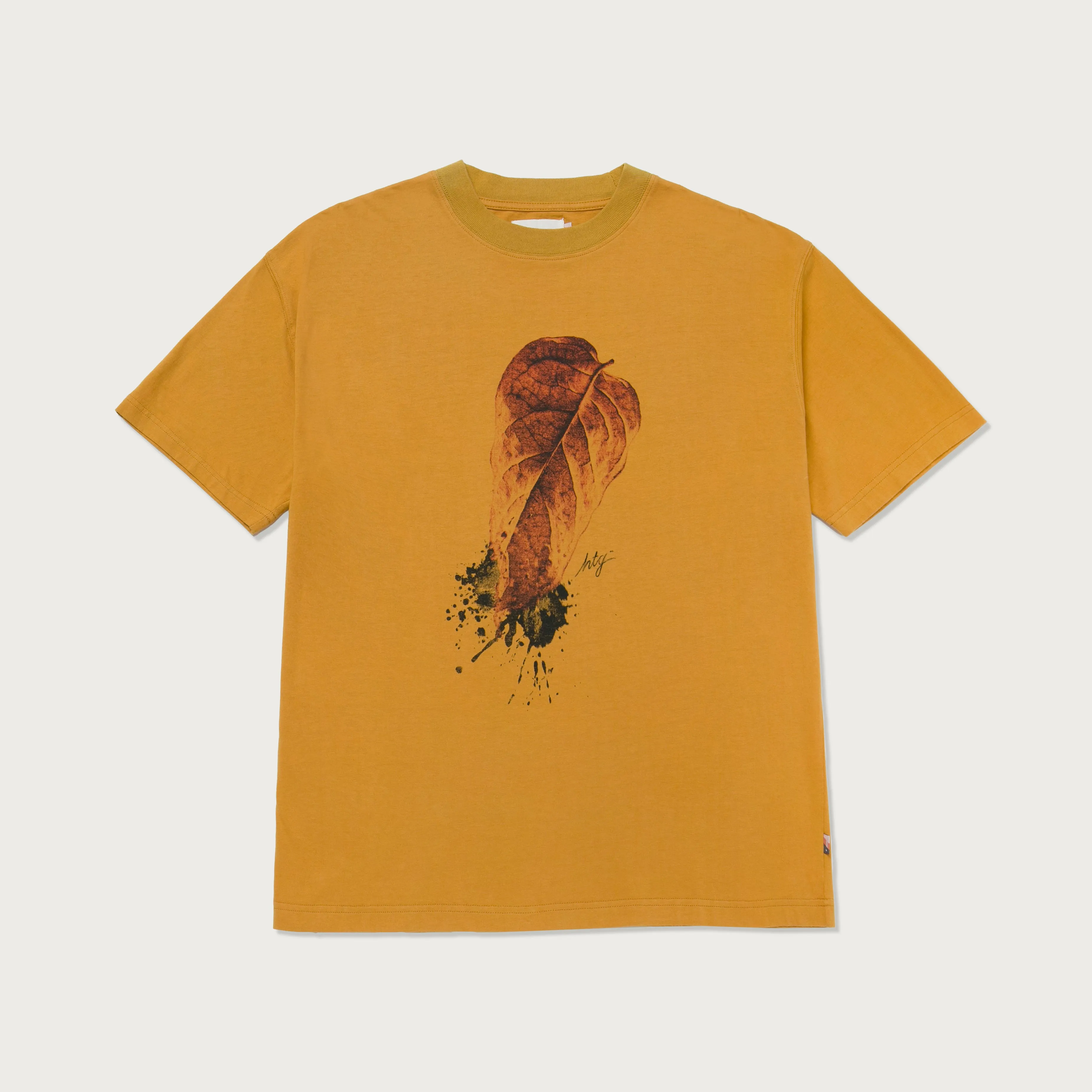 HTG® Leaf T-Shirt - Mustard sold by Honor the Gift
