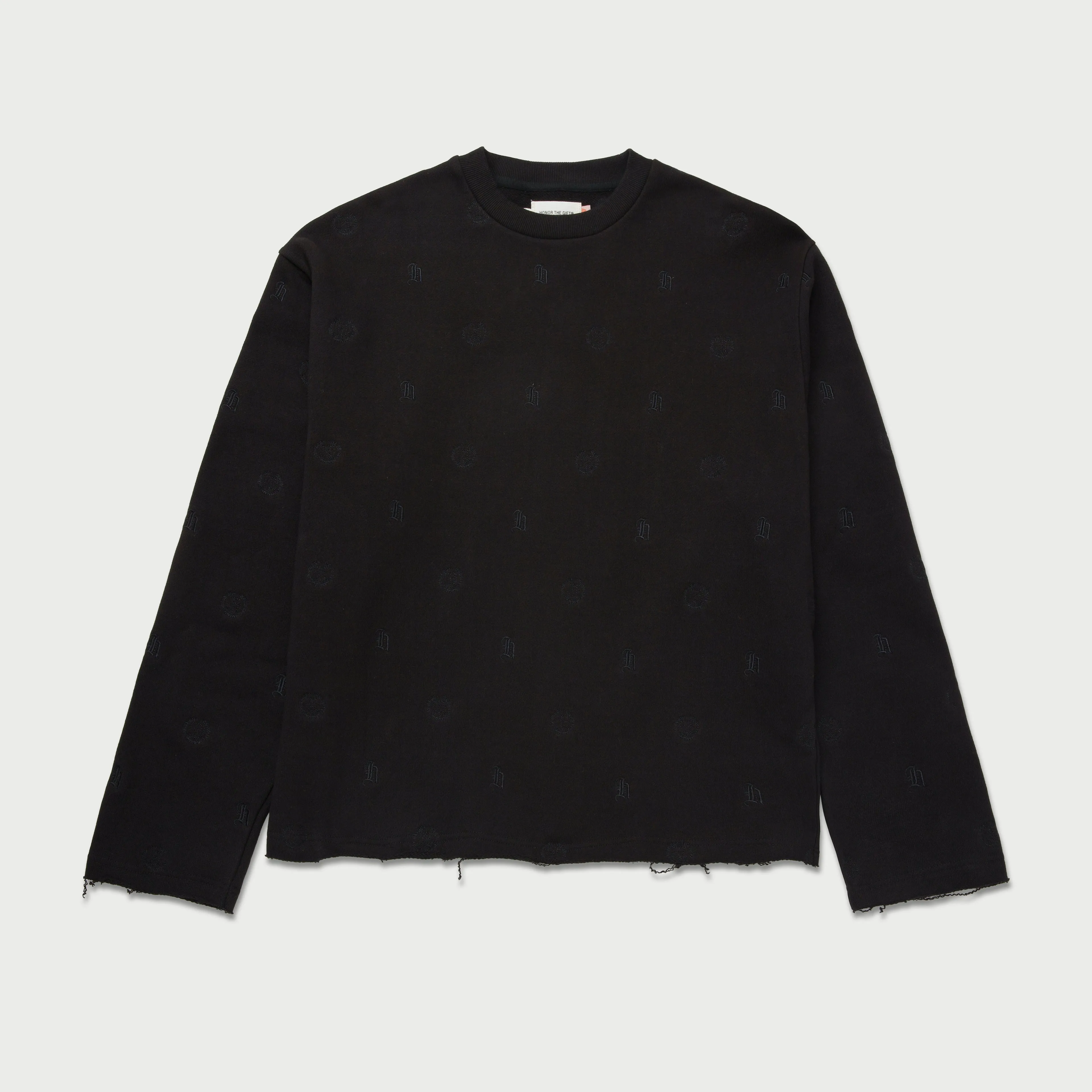 Crest Pullover - Black sold by Honor the Gift
