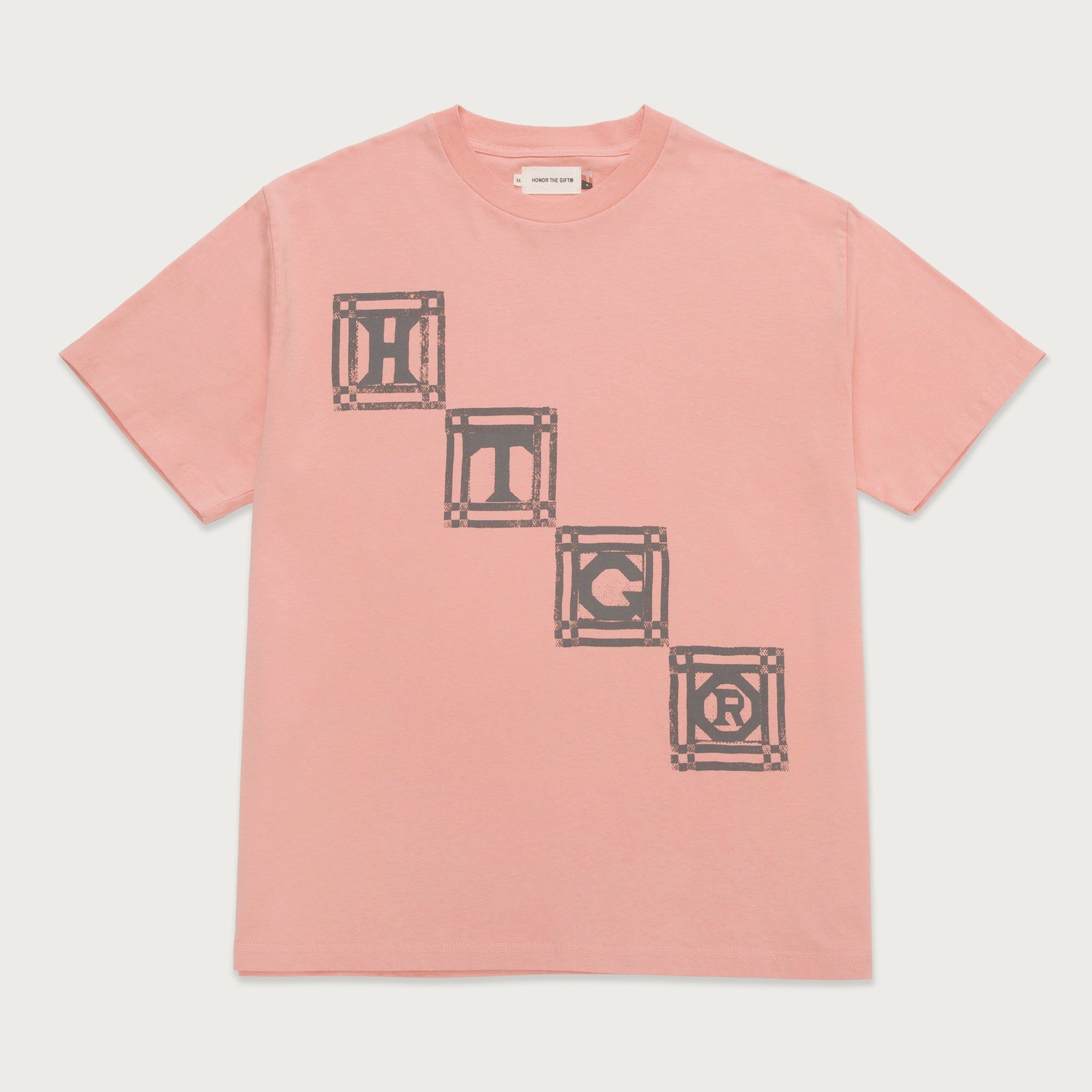 Quilt T-Shirt - Peach sold by Honor the Gift