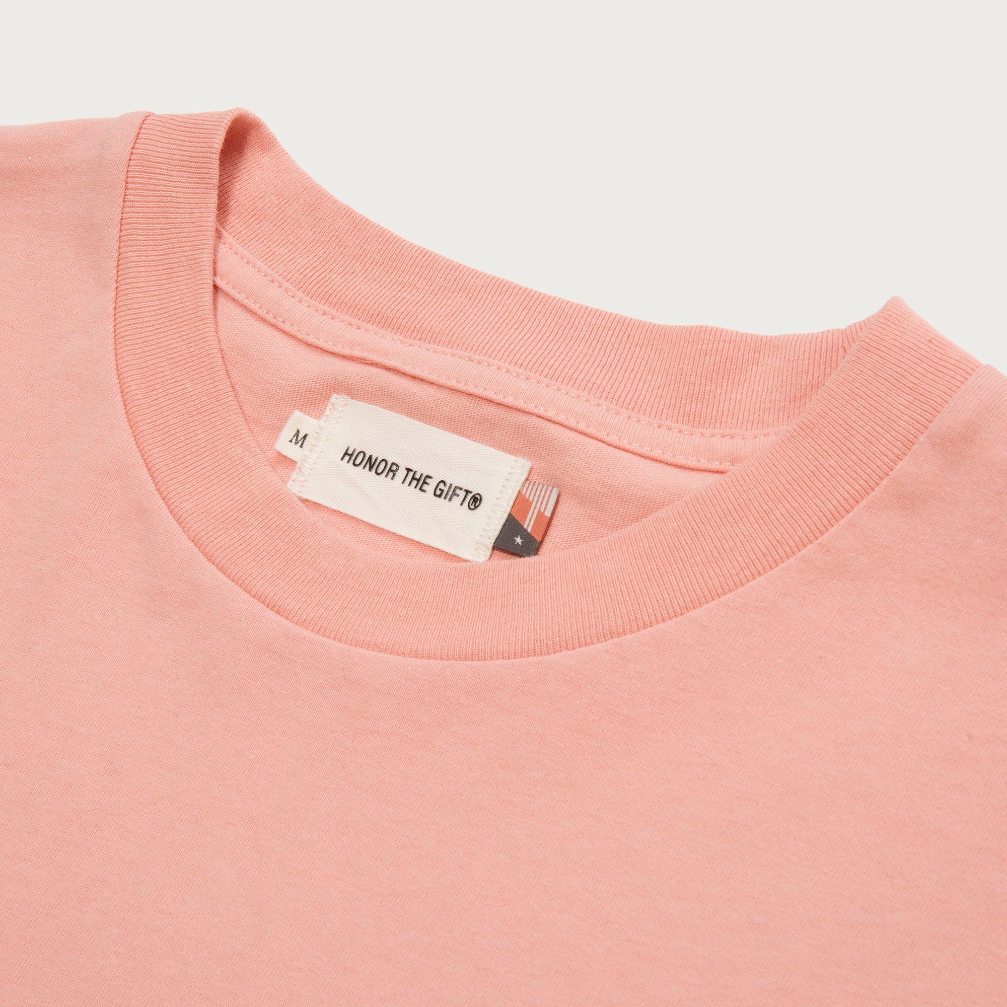 Quilt T-Shirt - Peach sold by Honor the Gift product image thumbnail 3