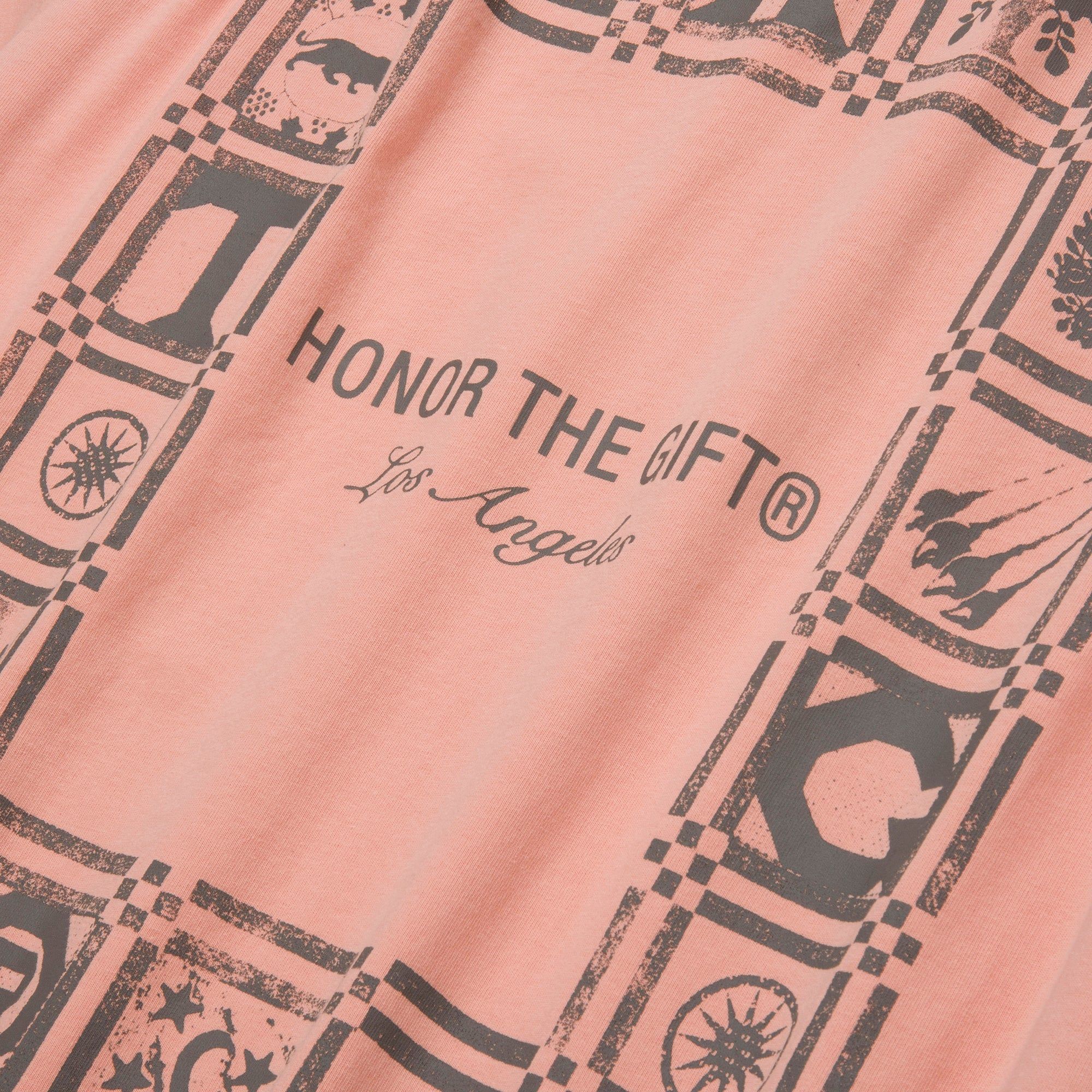 Quilt T-Shirt - Peach sold by Honor the Gift product image thumbnail 5