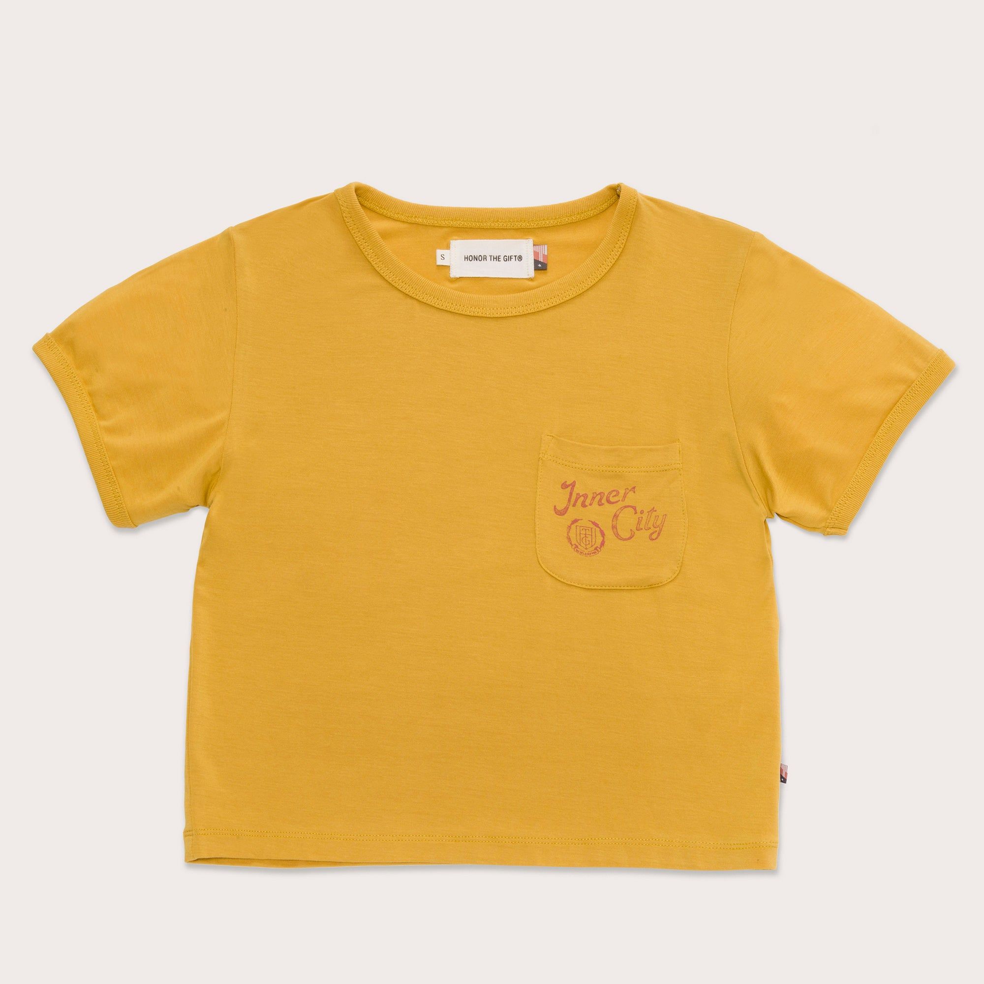 Women's Neighborhood T-Shirt - Blonde sold by Honor the Gift