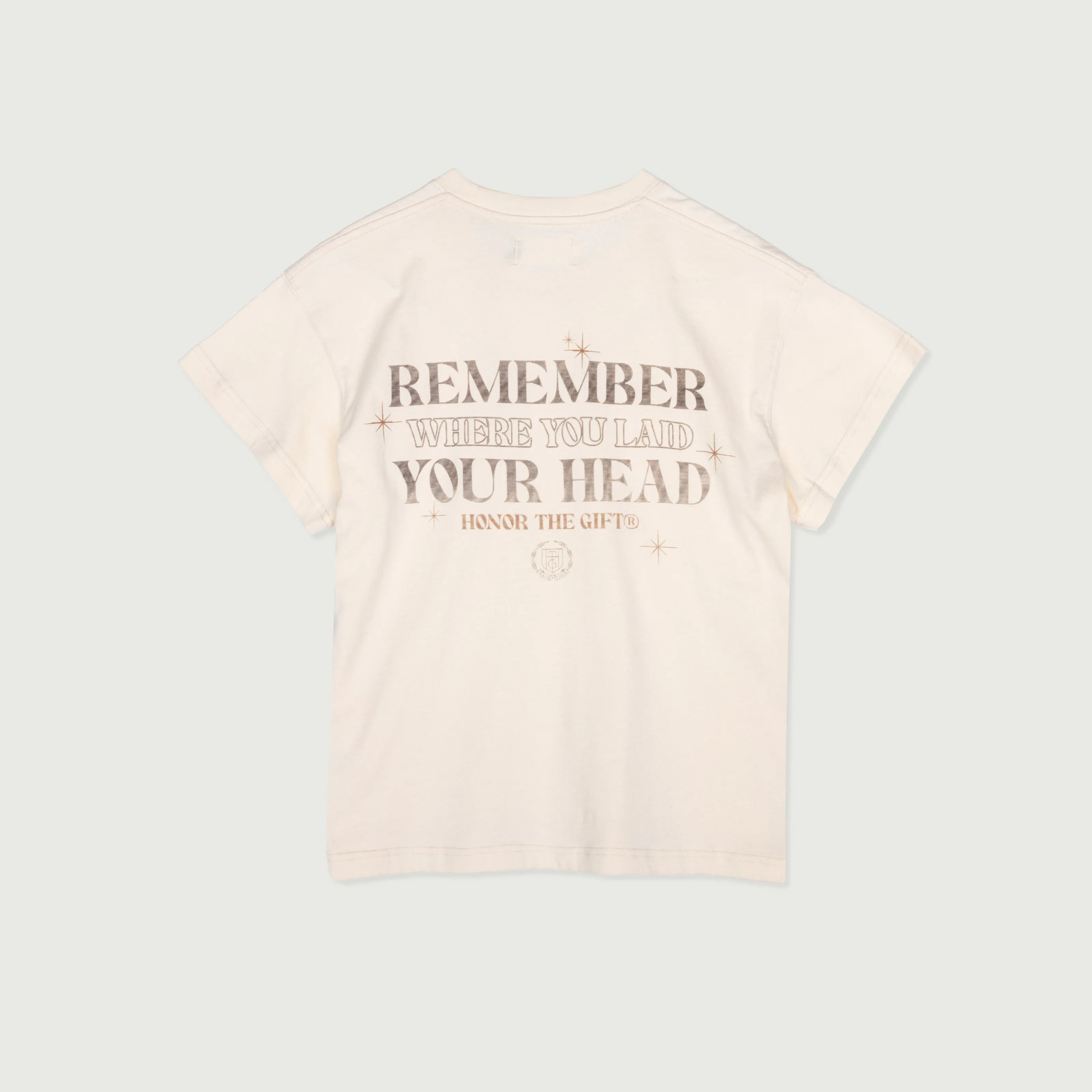 Womens HTG® Home Is Where Knit T-Shirt - Bone sold by Honor the Gift product image thumbnail 2