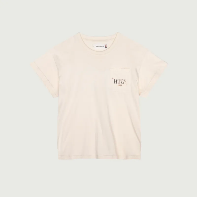 Womens HTG® Home Is Where Knit T-Shirt - Bone sold by Honor the Gift