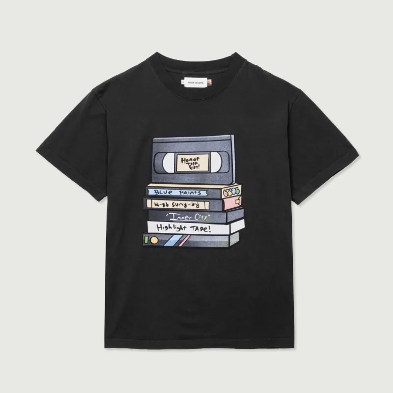 HTG® VHS T-Shirt - Black sold by Honor the Gift
