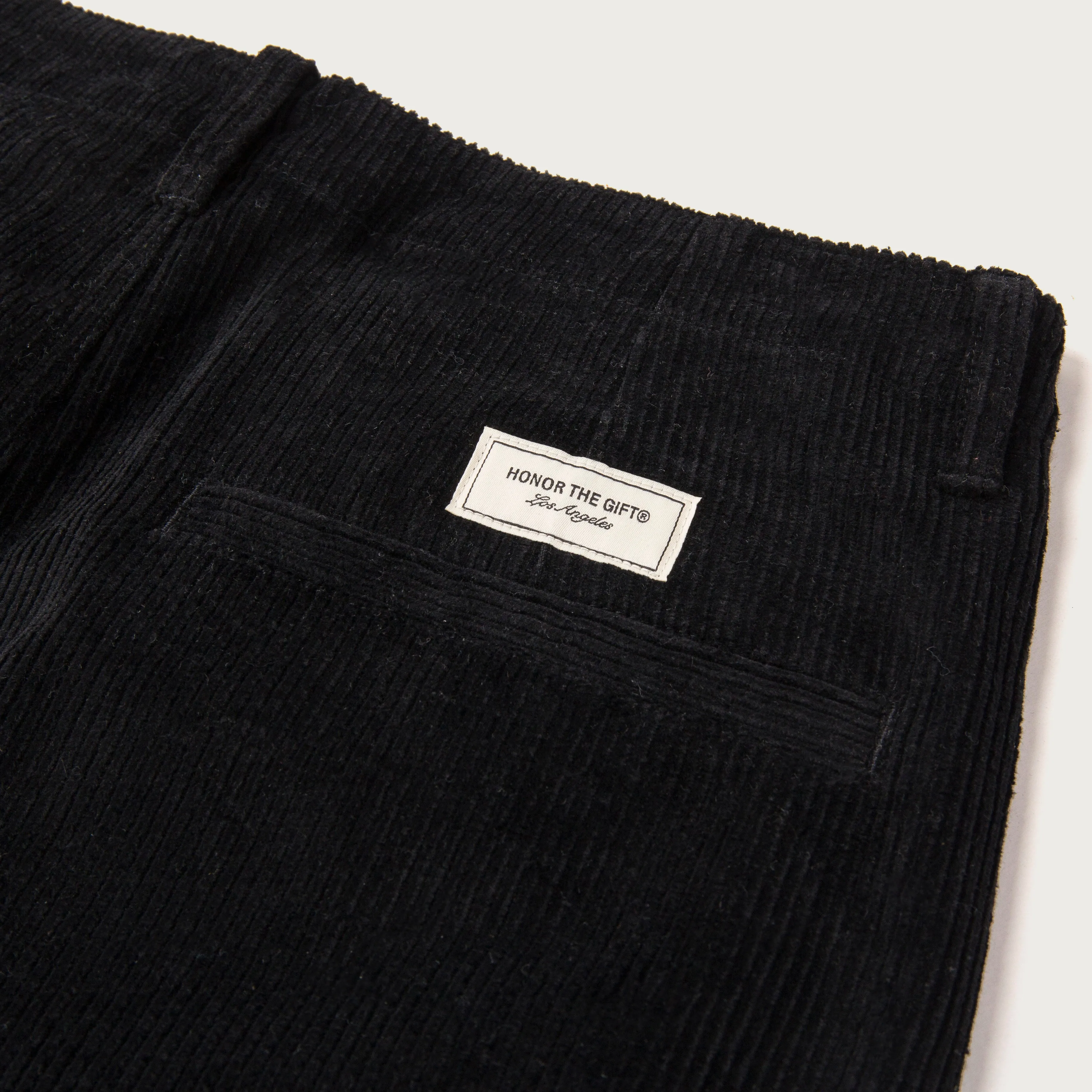 Corduroy Trouser Pant - Black sold by Honor the Gift product image thumbnail 5