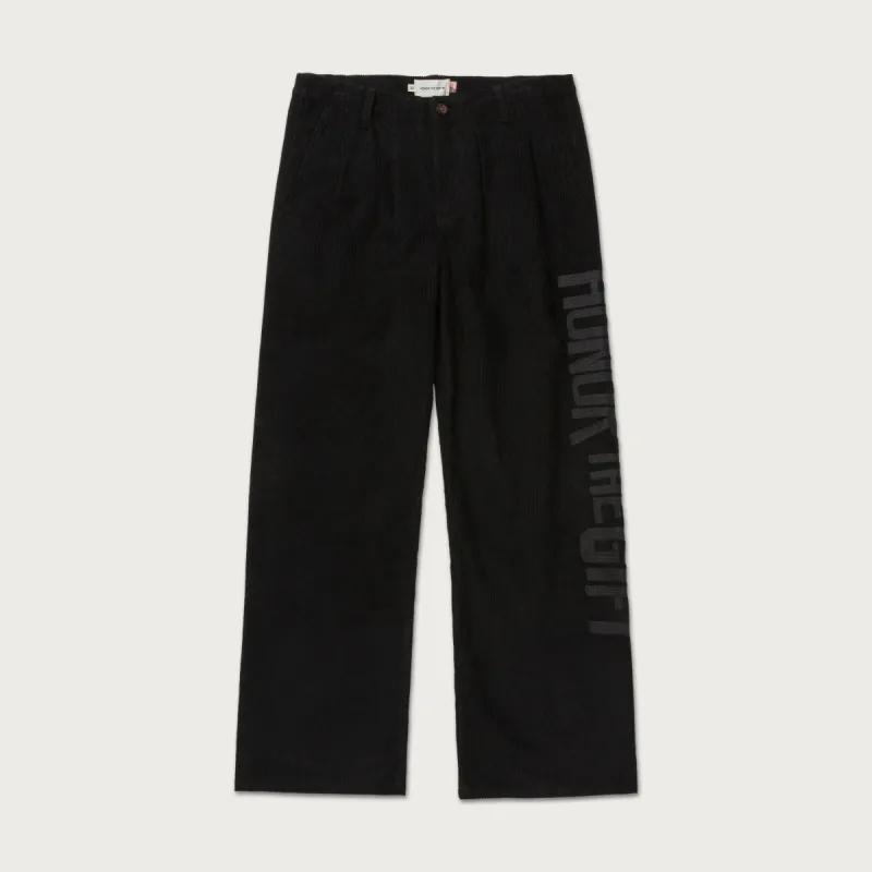 Corduroy Trouser Pant - Black sold by Honor the Gift
