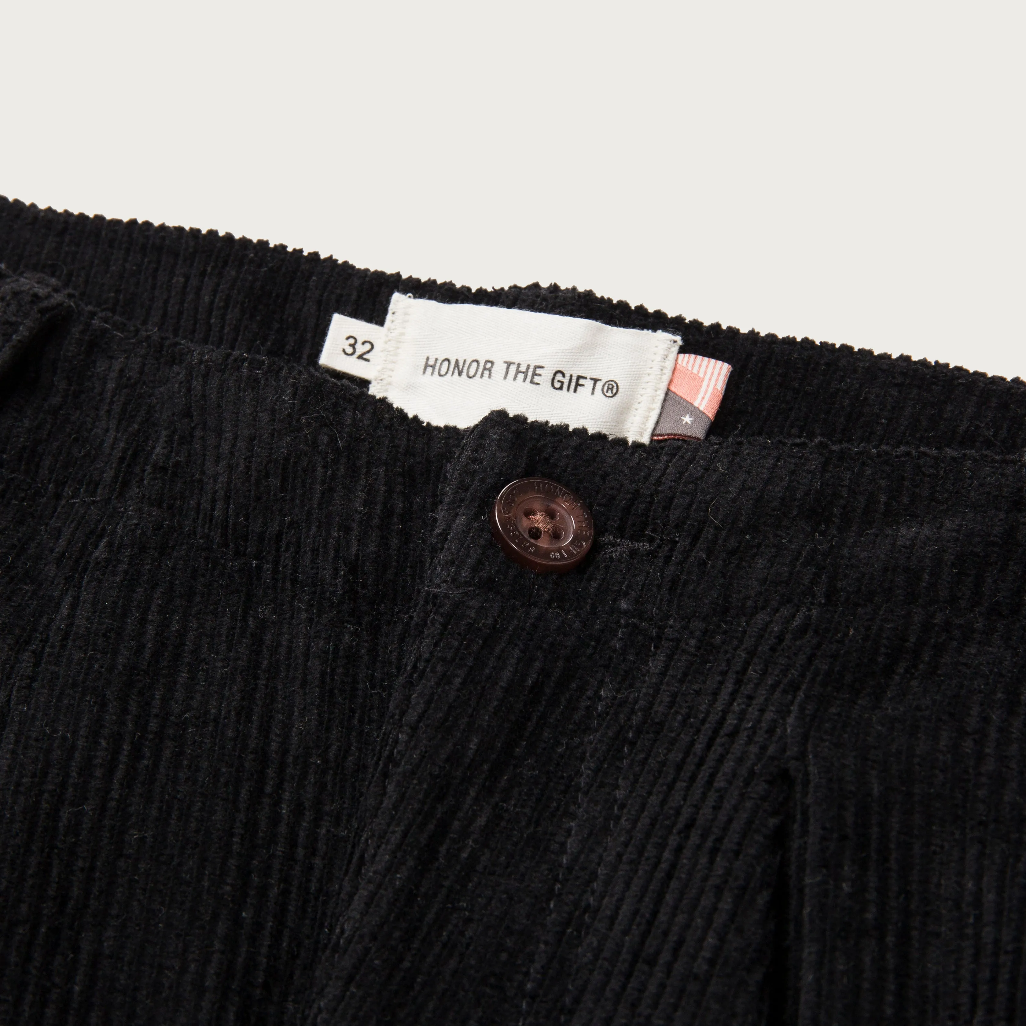Corduroy Trouser Pant - Black sold by Honor the Gift product image thumbnail 4