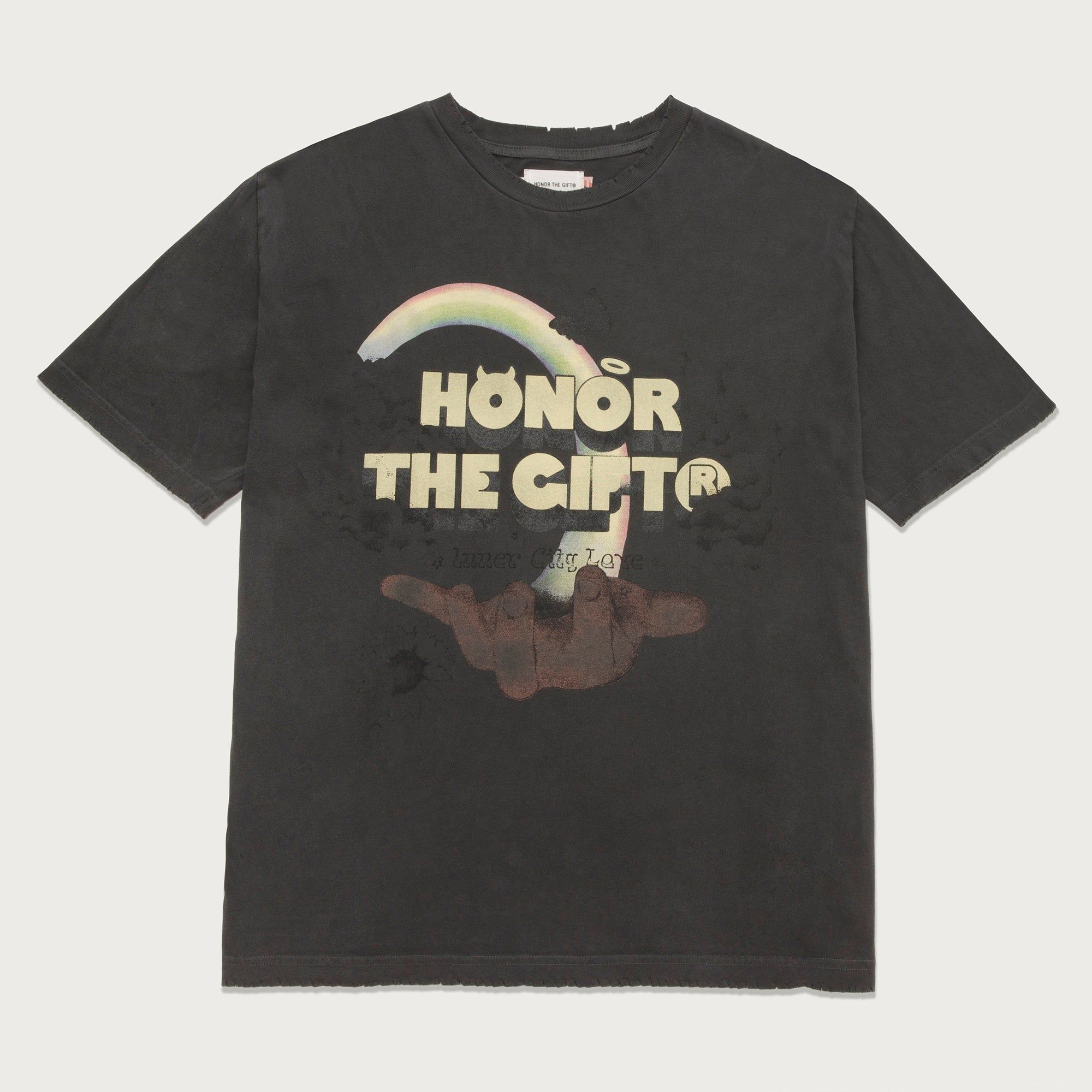 Palms T-Shirt - Black sold by Honor the Gift