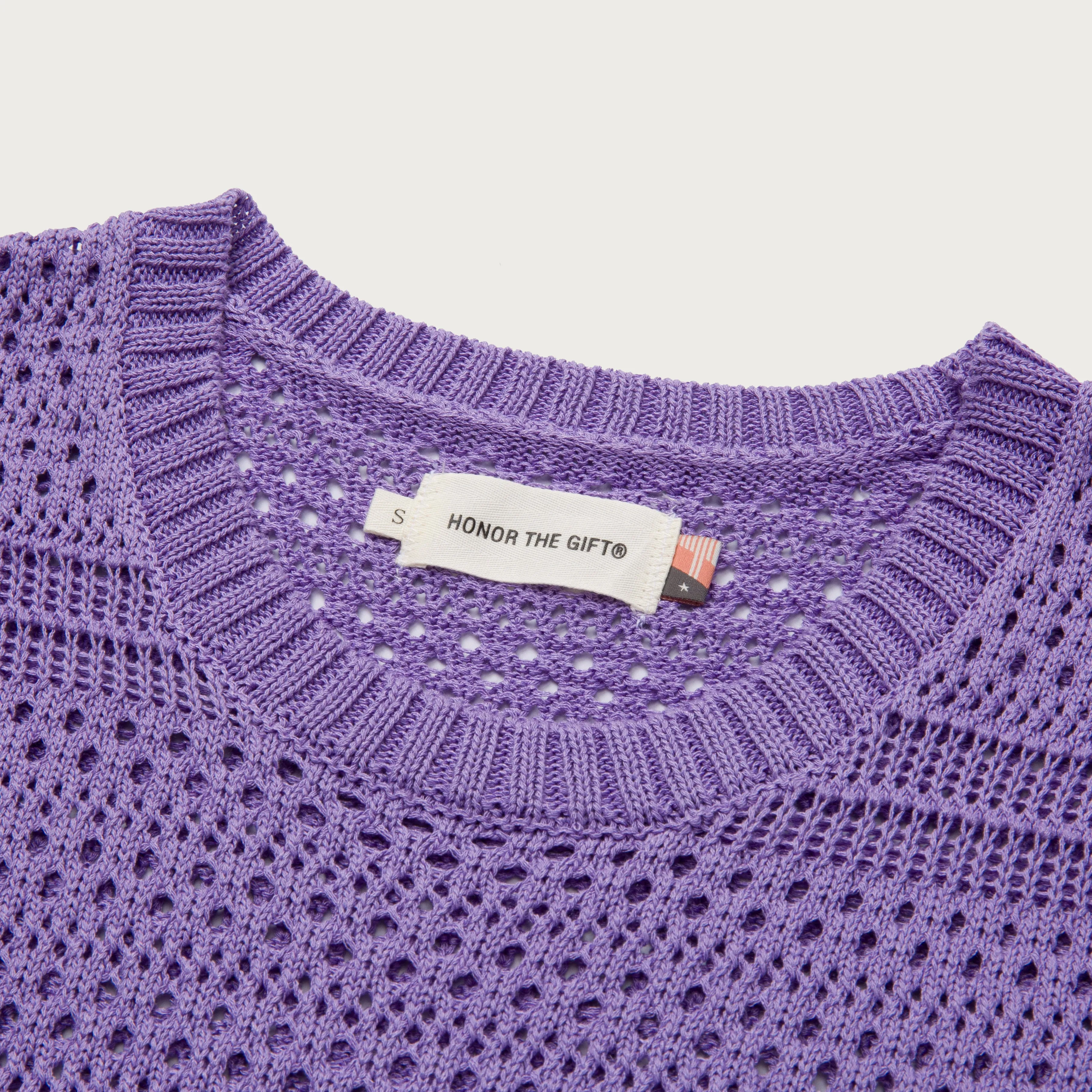 Womens Crochet Dress - Purple sold by Honor the Gift product image thumbnail 4