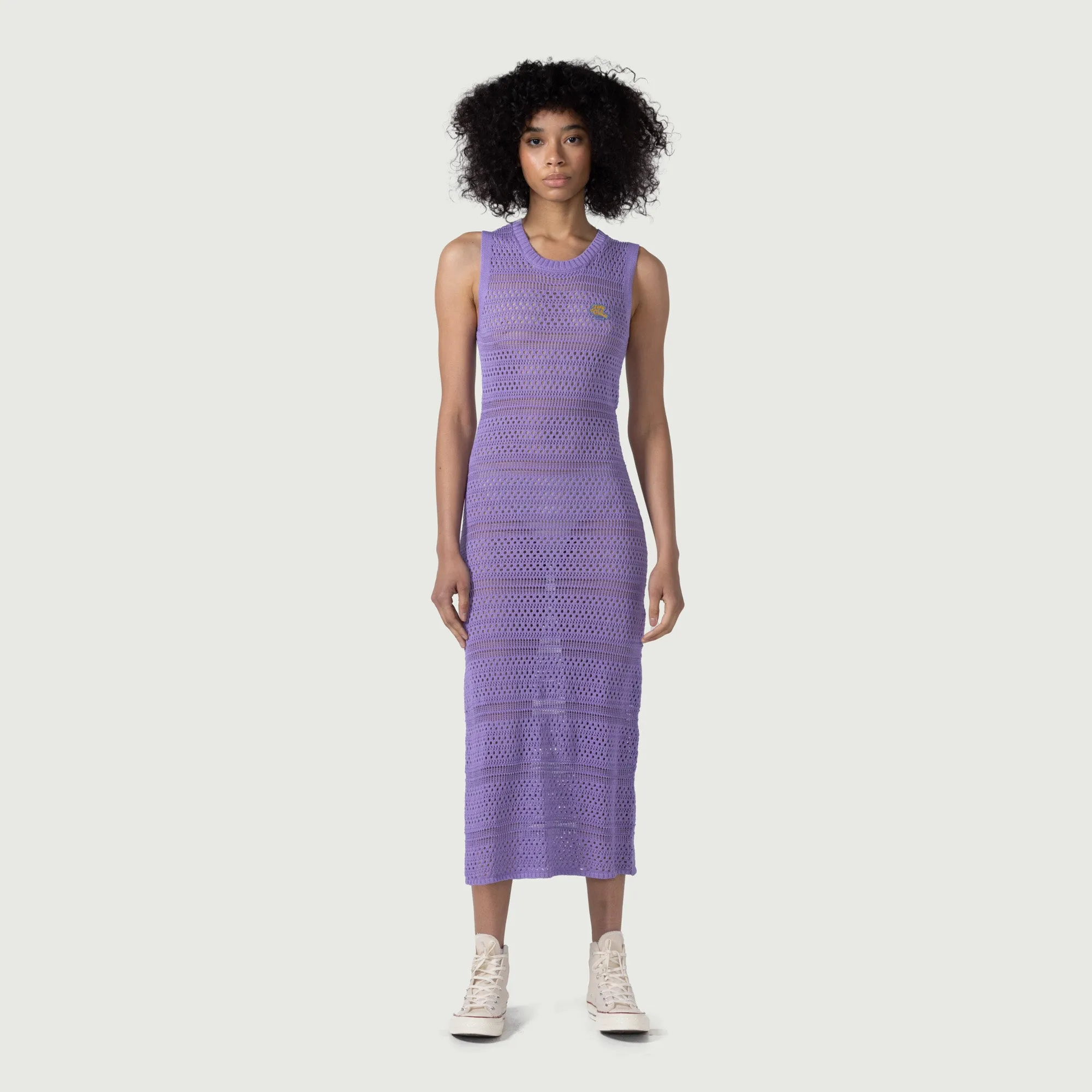Womens Crochet Dress - Purple sold by Honor the Gift product image thumbnail 3