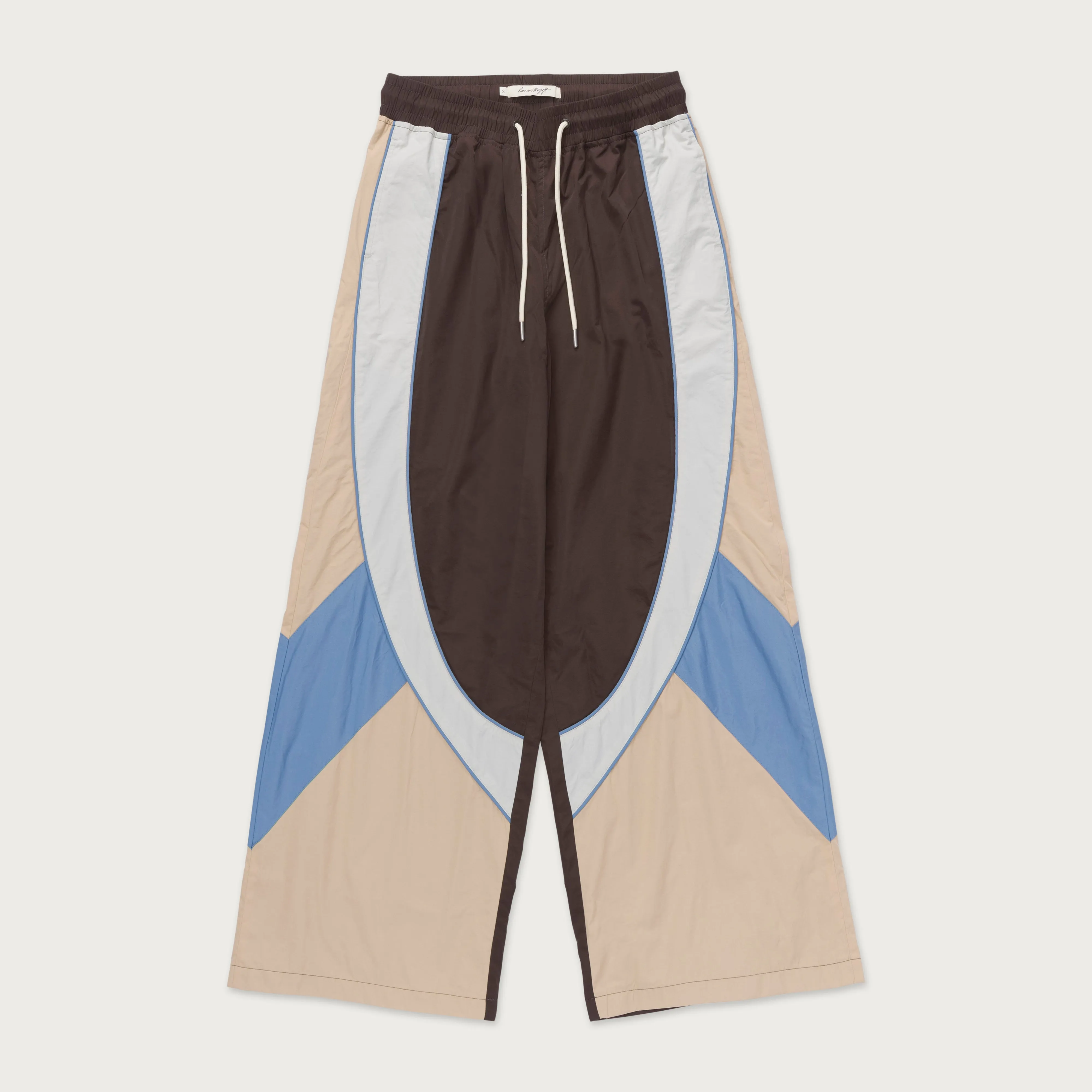 Womens Wide Leg Colorblock Pant - Blue sold by Honor the Gift