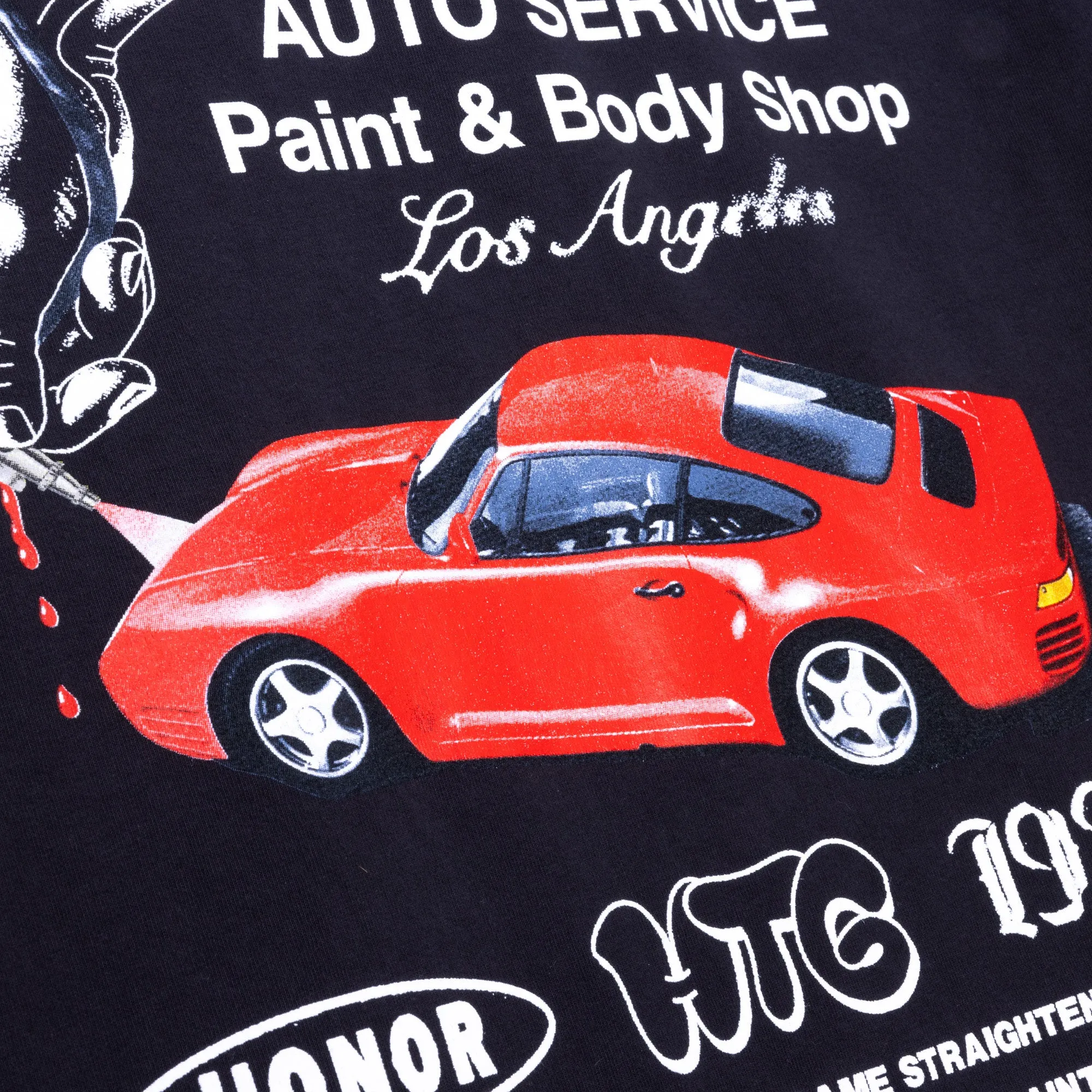 Inner City Auto Service T-Shirt - Black sold by Honor the Gift product image thumbnail 4