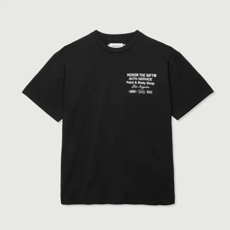 Inner City Auto Service T-Shirt - Black sold by Honor the Gift