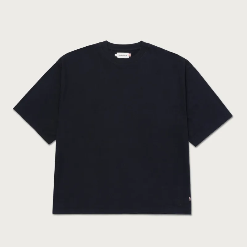Crest Logo Box Tee - Black sold by Honor the Gift