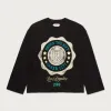 HTG® Seal Logo L/S T-Shirt - Black sold by Honor the Gift