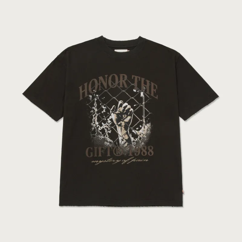 Mystery of Pain T-Shirt - Black sold by Honor the Gift