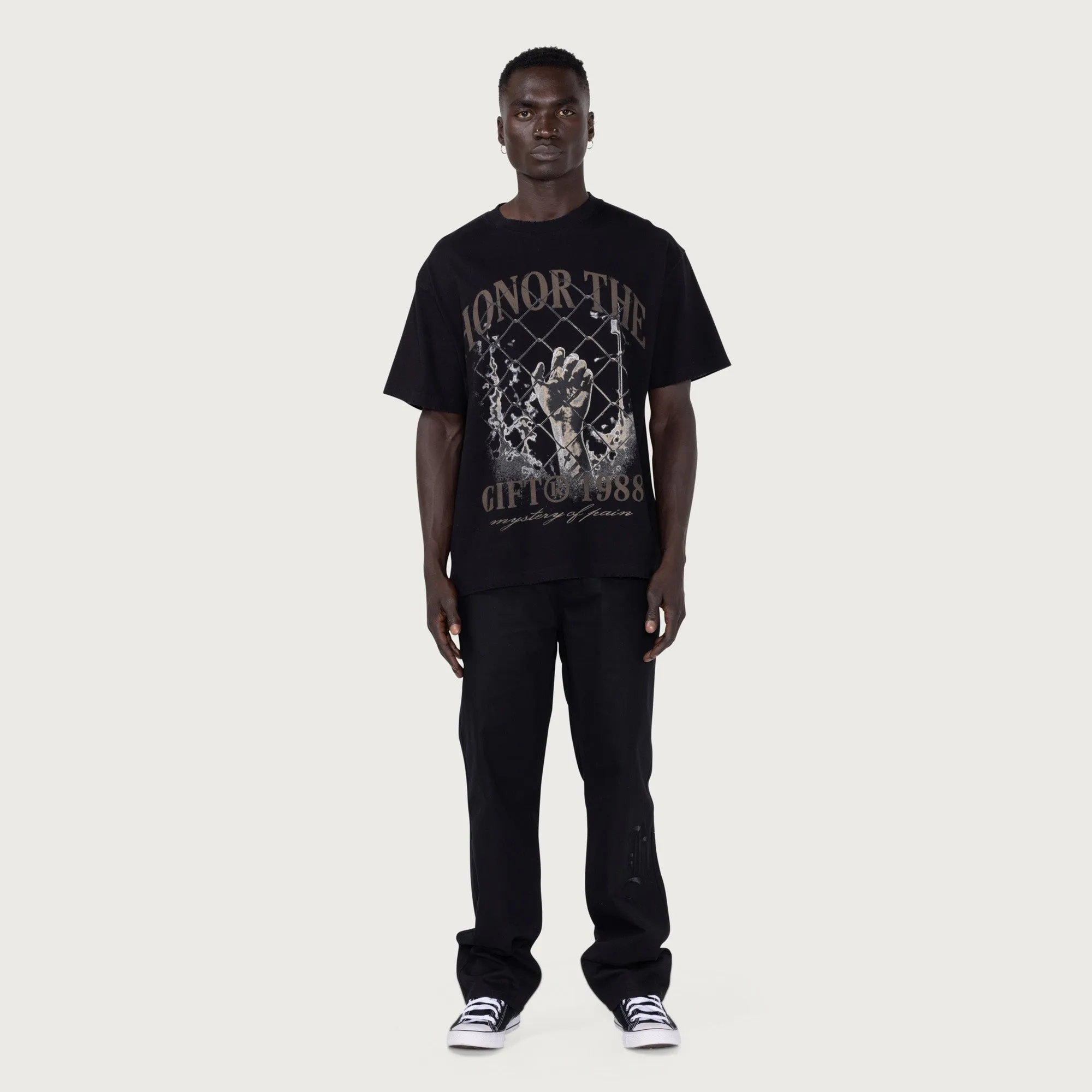 Mystery of Pain T-Shirt - Black sold by Honor the Gift product image thumbnail 3
