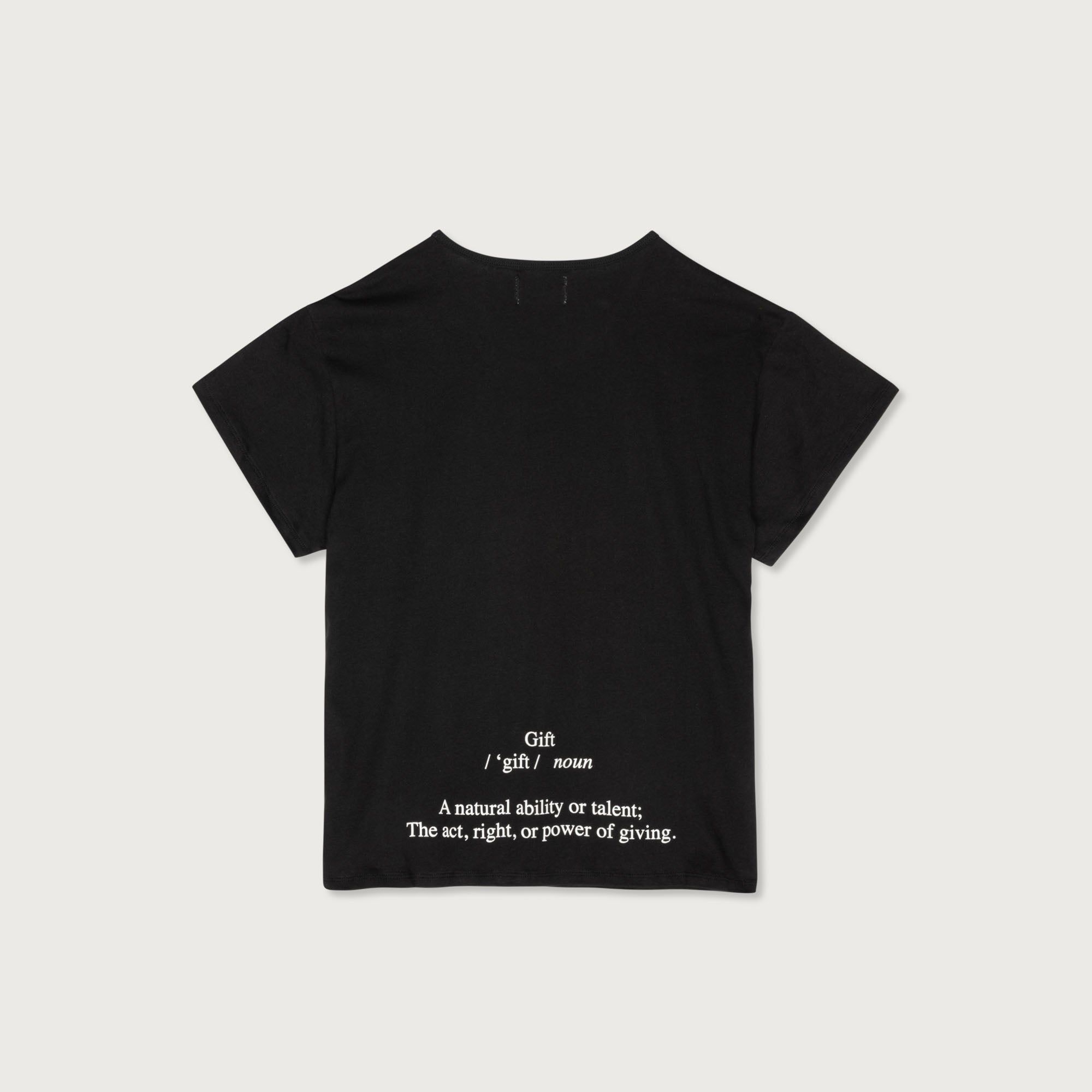 Womens Gift T-Shirt - Black sold by Honor the Gift product image thumbnail 2