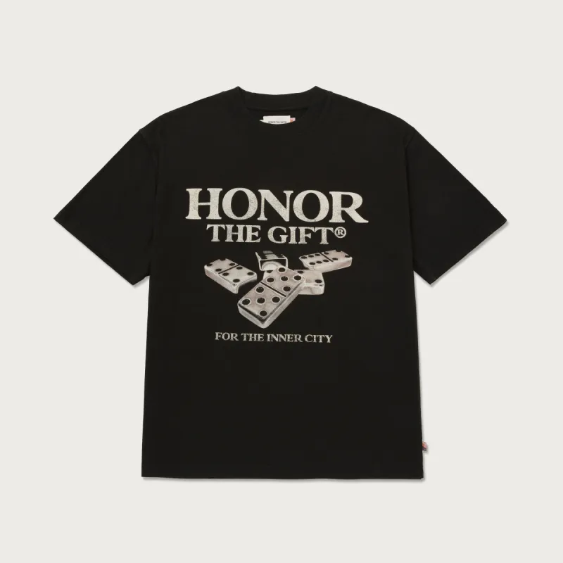 Dominos T-Shirt - Black made by Honor the Gift