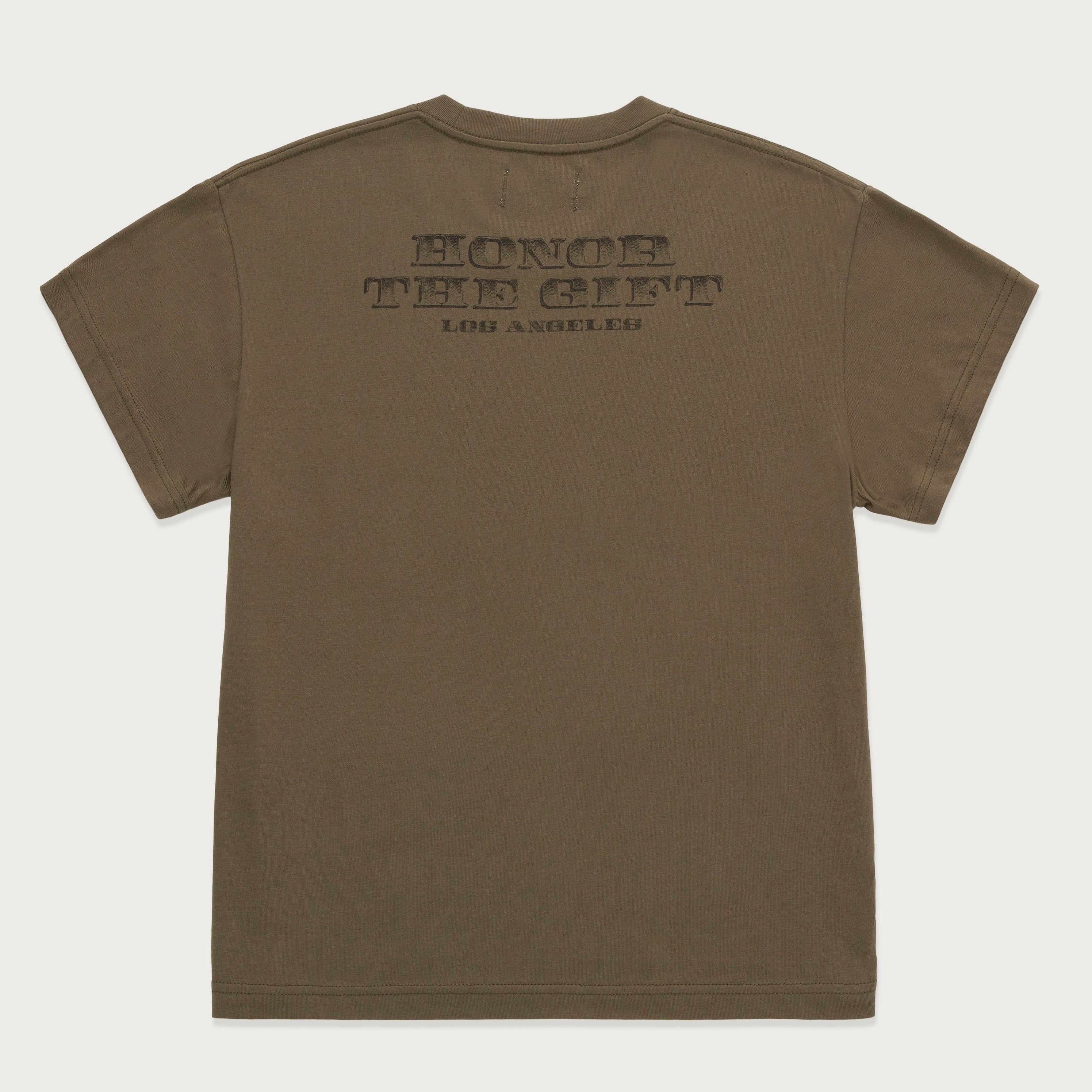 Womens Sewing Room T-Shirt - Olive sold by Honor the Gift product image thumbnail 2