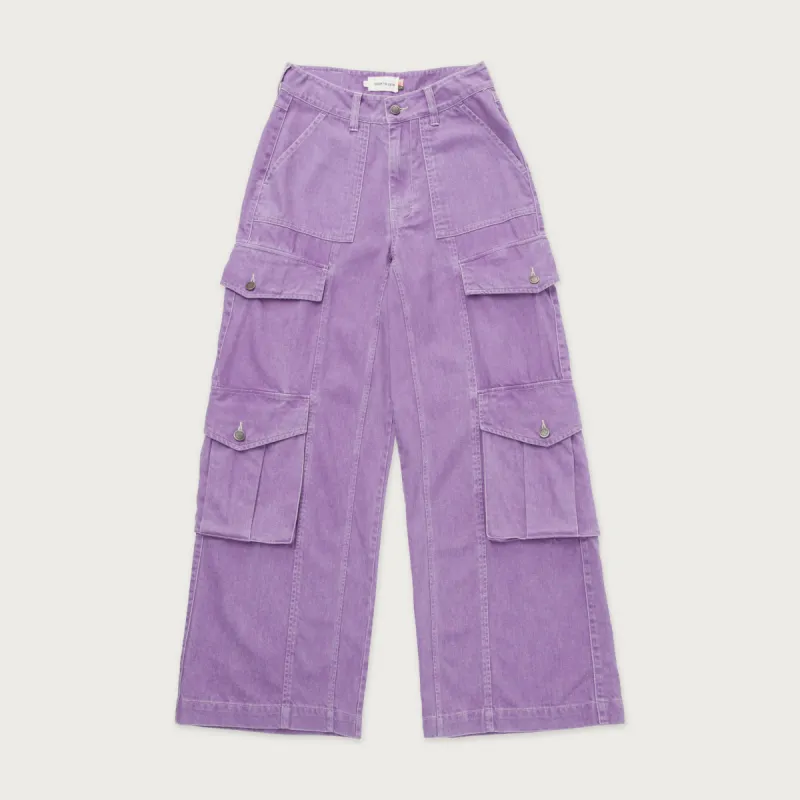 Womens HTG® Cargo Pant - Purple sold by Honor the Gift