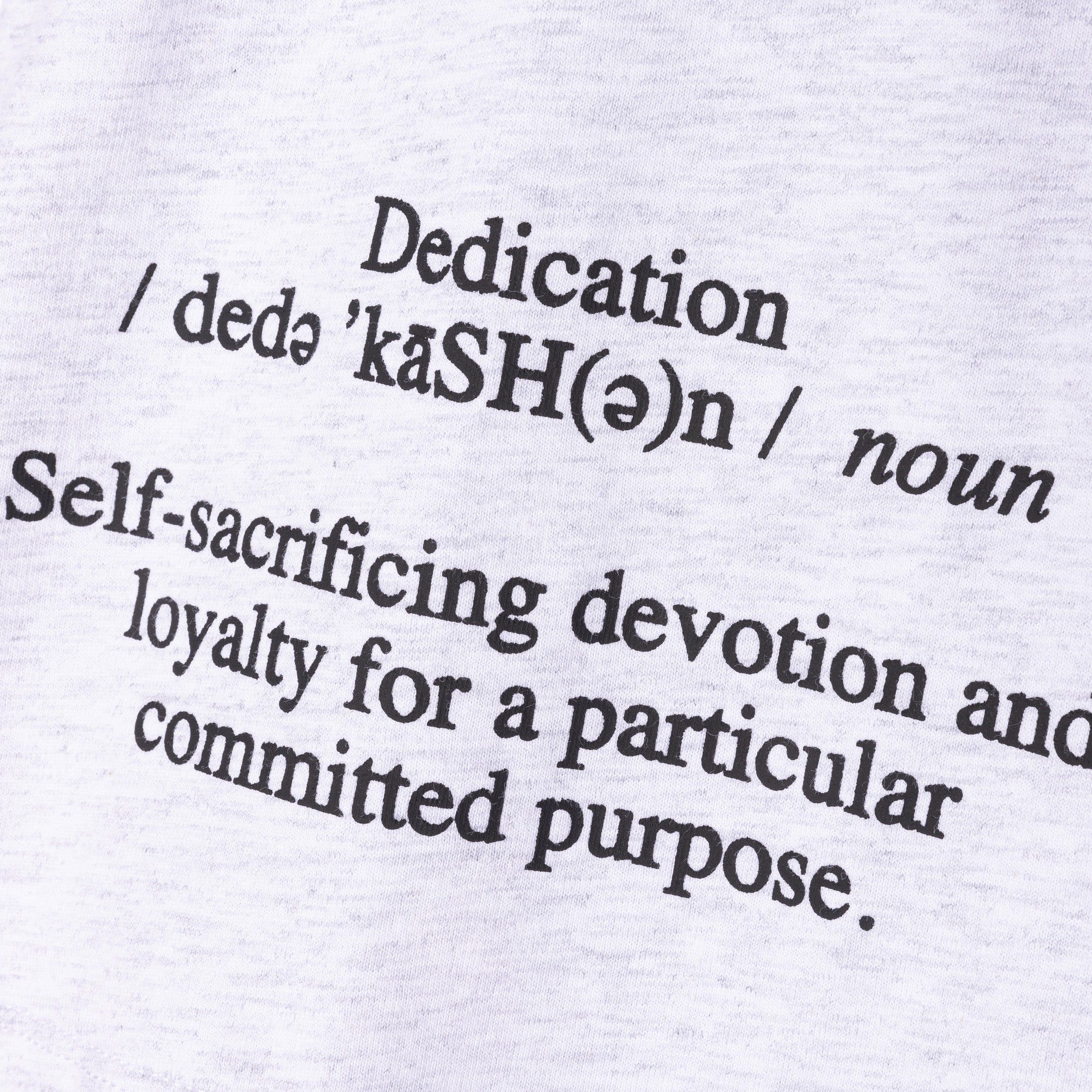 Womens Dedication T-Shirt - Lt Heather sold by Honor the Gift product image thumbnail 5