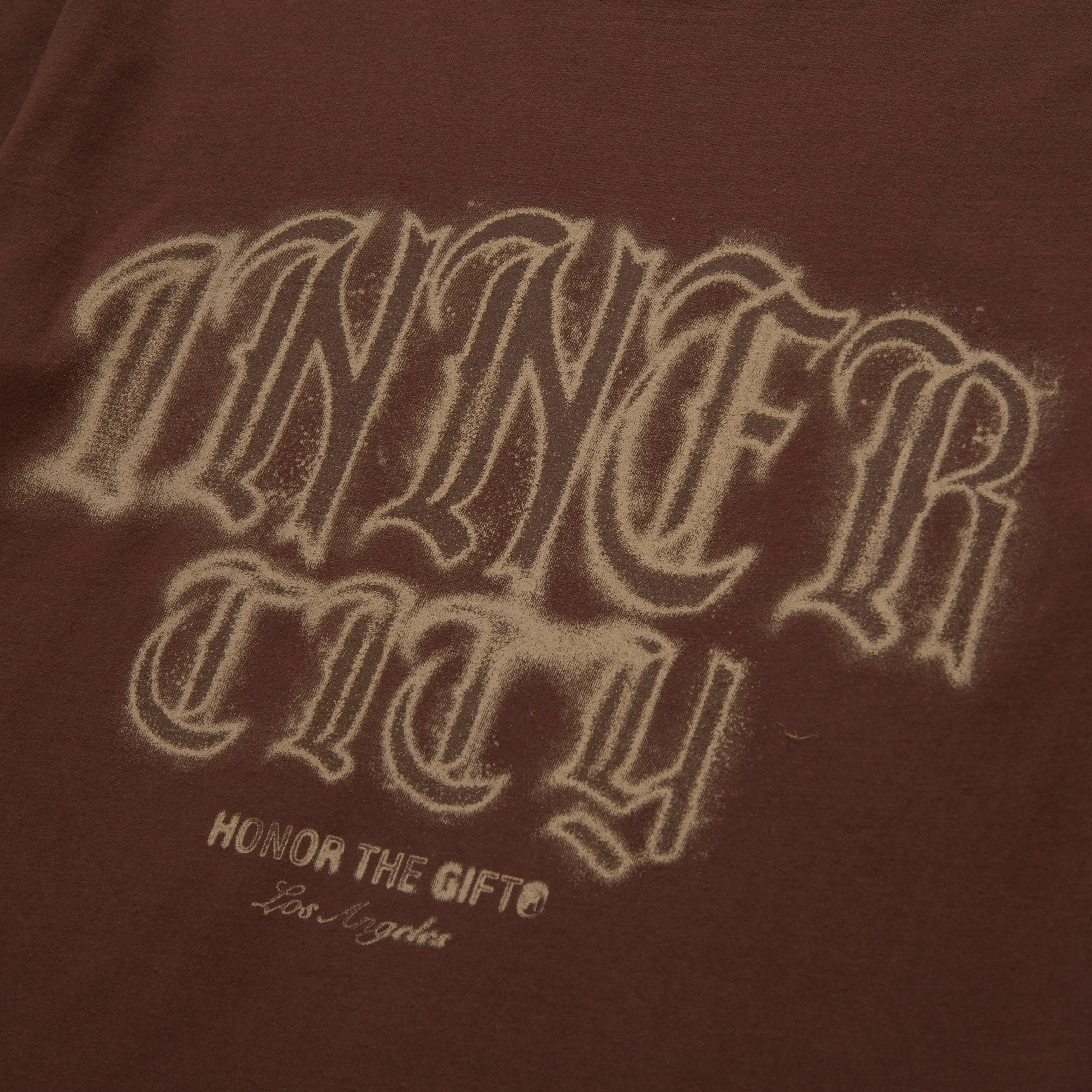 Stamp Inner City T-Shirt - Brown sold by Honor the Gift product image thumbnail 4