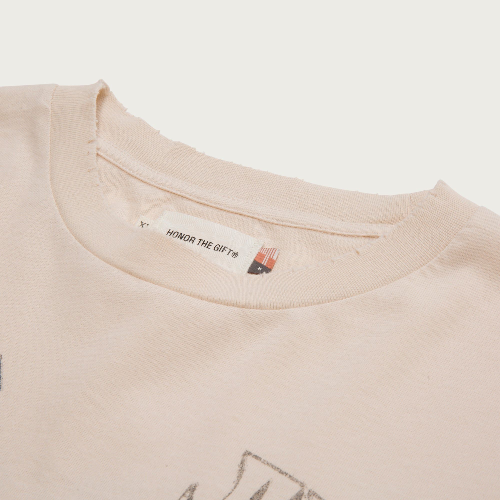 Concrete Jungle T-Shirt - Cream sold by Honor the Gift product image thumbnail 6