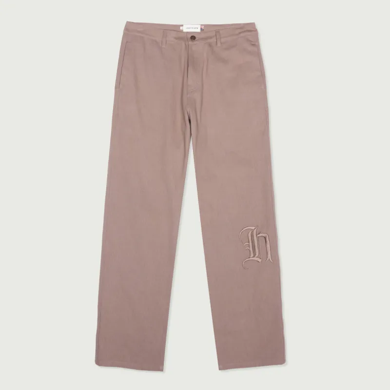 Herringbone Pant - Lt. Brown sold by Honor the Gift