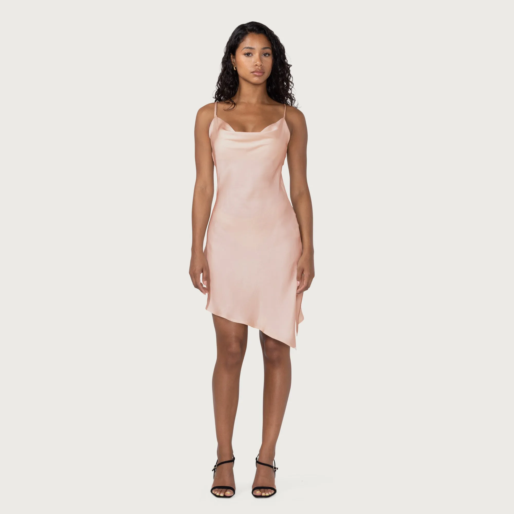 Womens Silk Slip Dress - Sand sold by Honor the Gift product image thumbnail 3